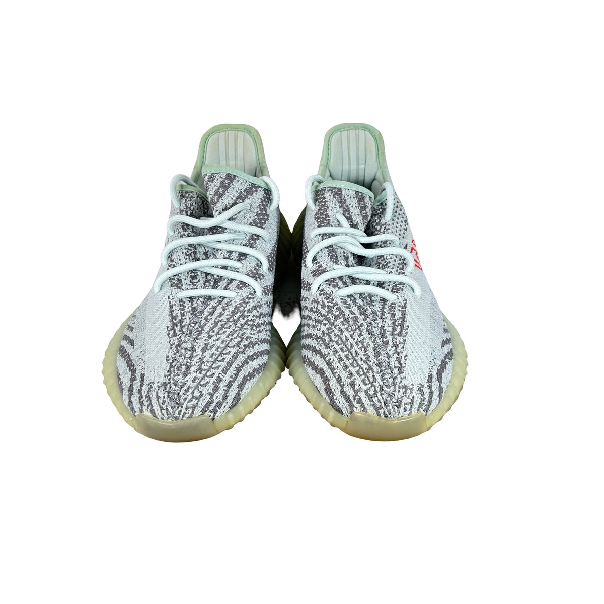 B37571 adidas Yeezy Boost 350 V2 Blue Tint (2017/2023) [USED] - 9 M (VNDS2)
