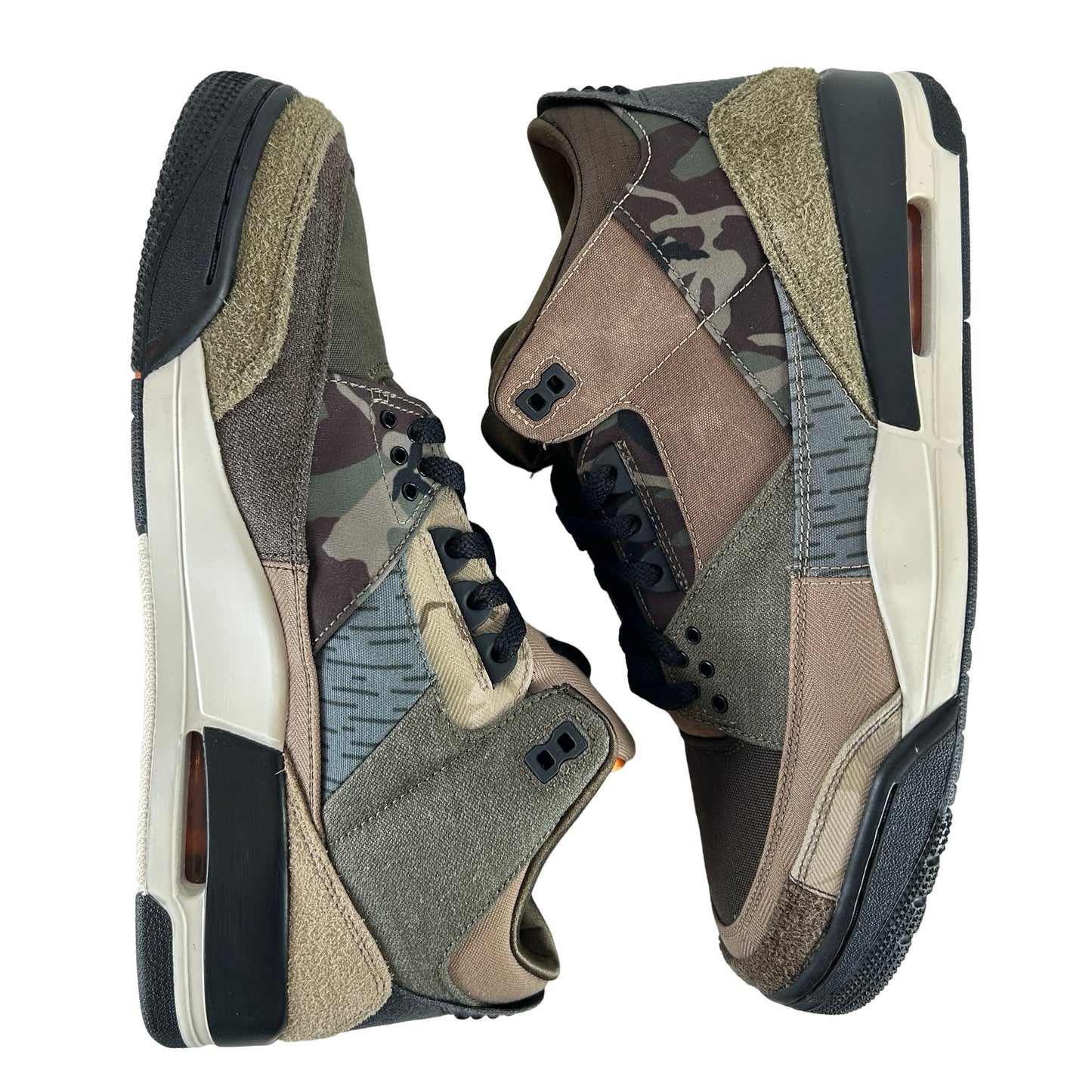 DO1830 200 Jordan 3 Retro Patchwork Camo [USED] - 12 M (Used) (No Box)