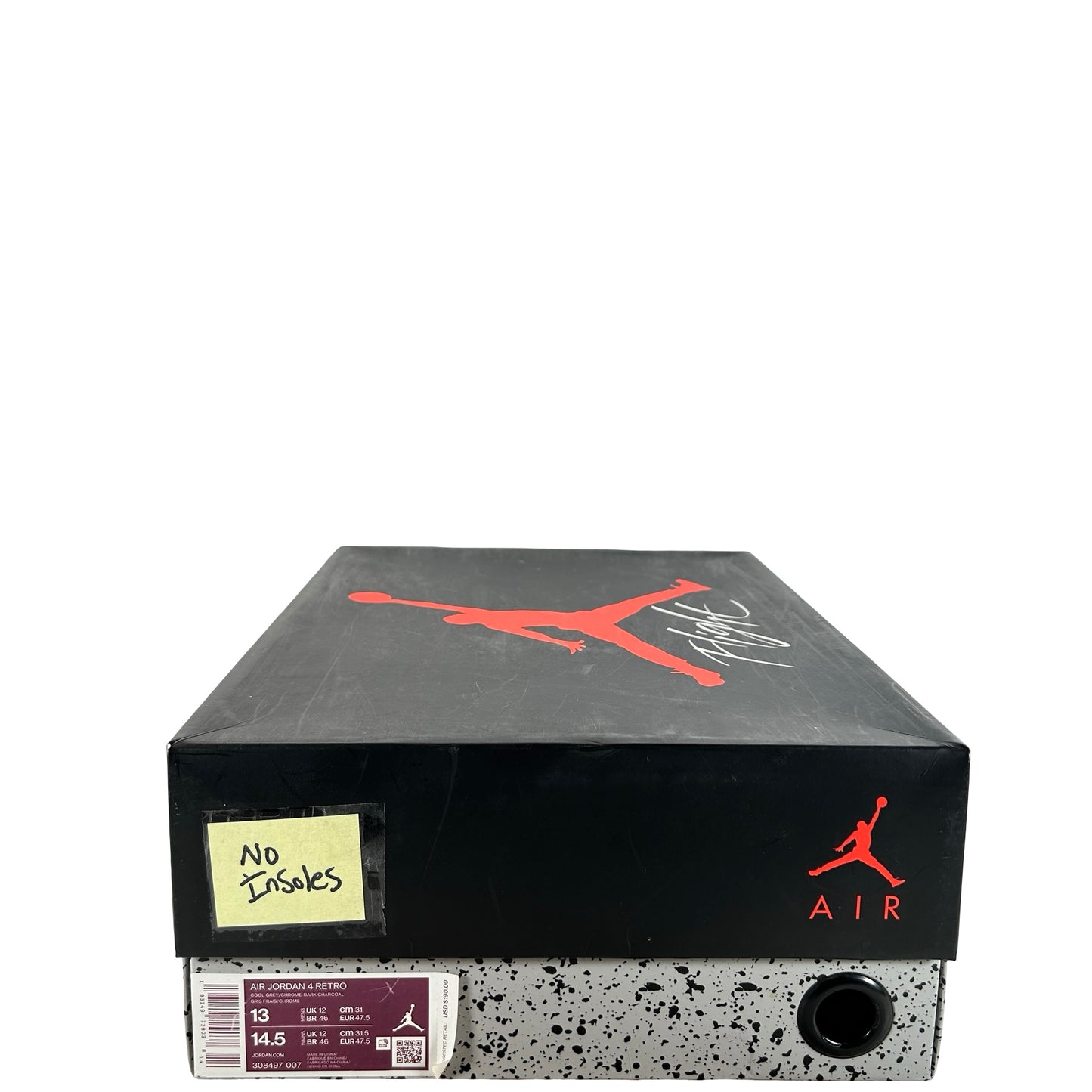 308497 007 Jordan 4 Retro Cool Grey (2019) [USED] - 13 M (Used) (No Insoles)