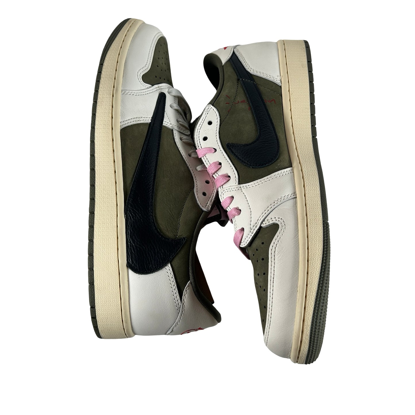 DM7866 200 Jordan 1 Retro Low OG SP Travis Scott Medium Olive [USED] - 12 M (VNDS)