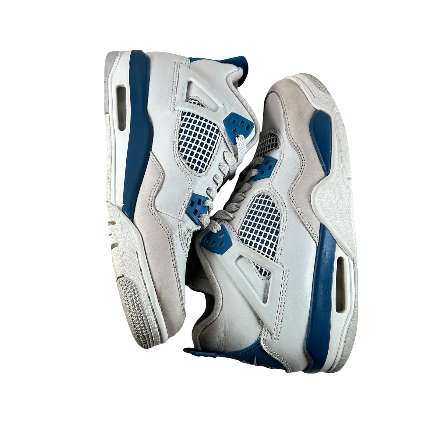 HF4281 141 Jordan 4 Retro Military Blue (2024) (GS) [USED] - 7 Y (Used8)