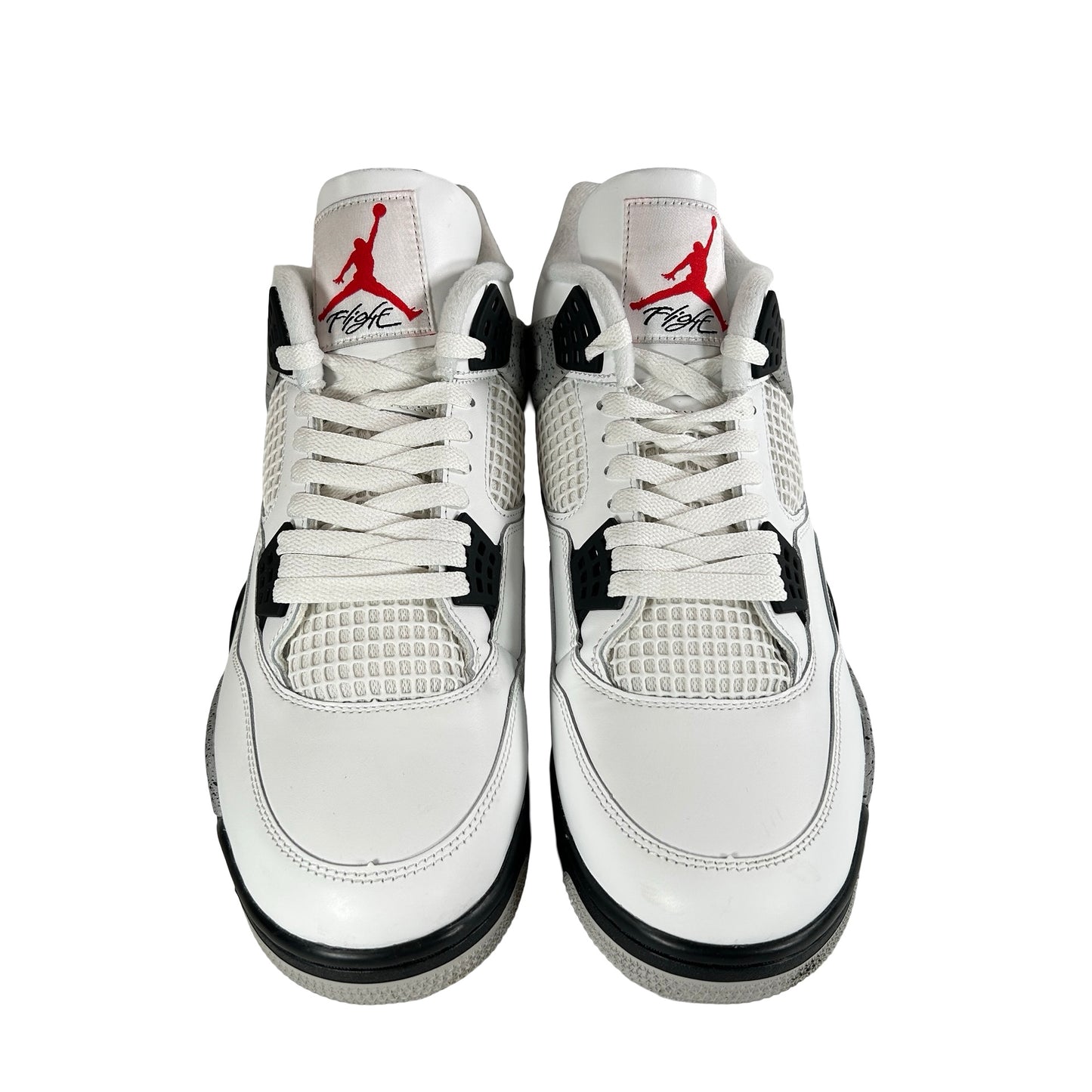 FV5029 100 Jordan 4 Retro White Cement (2025) [USED] - 13 M (Used)
