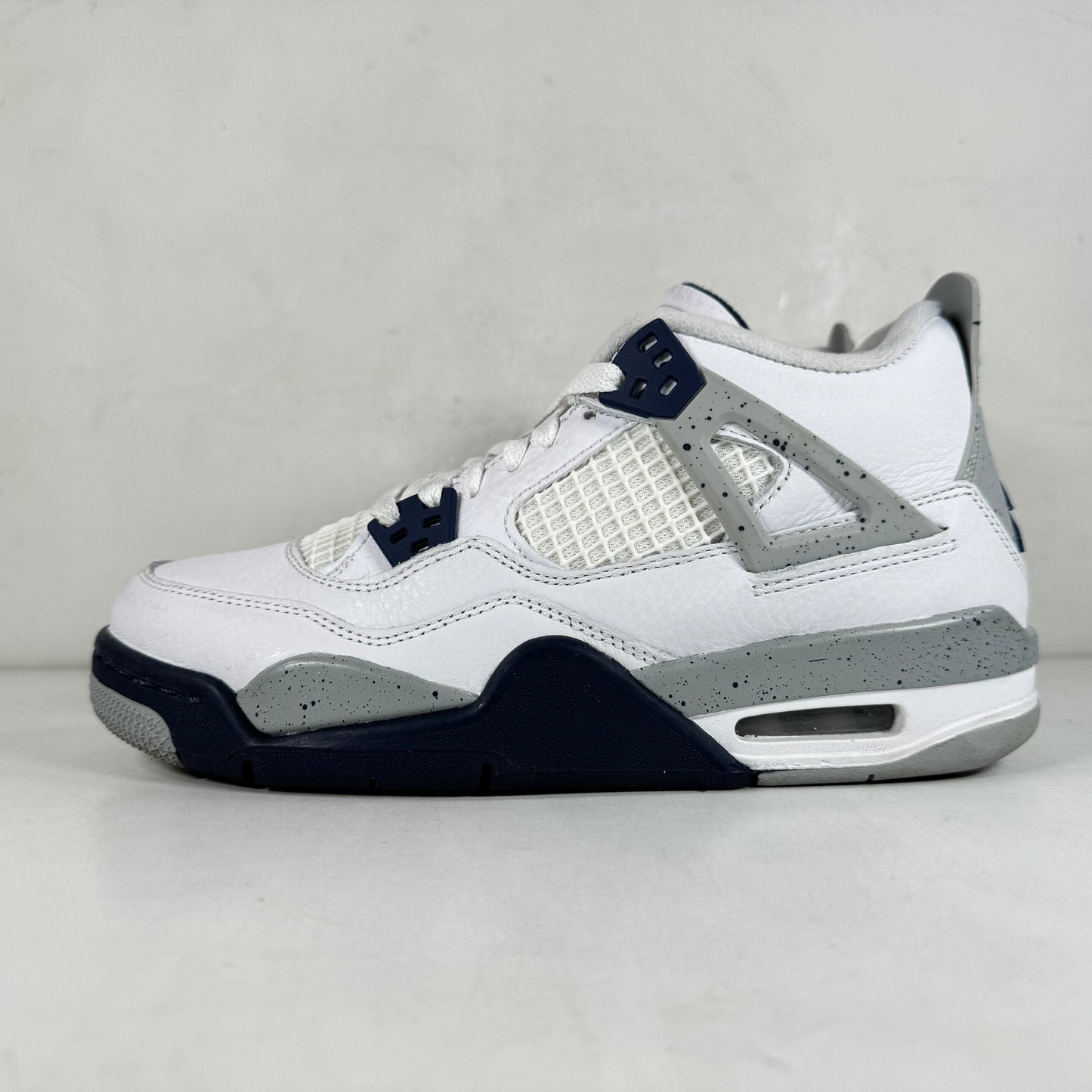 408452 140 Jordan 4 Retro Midnight Navy (GS) [USED] - 6 Y (Used)