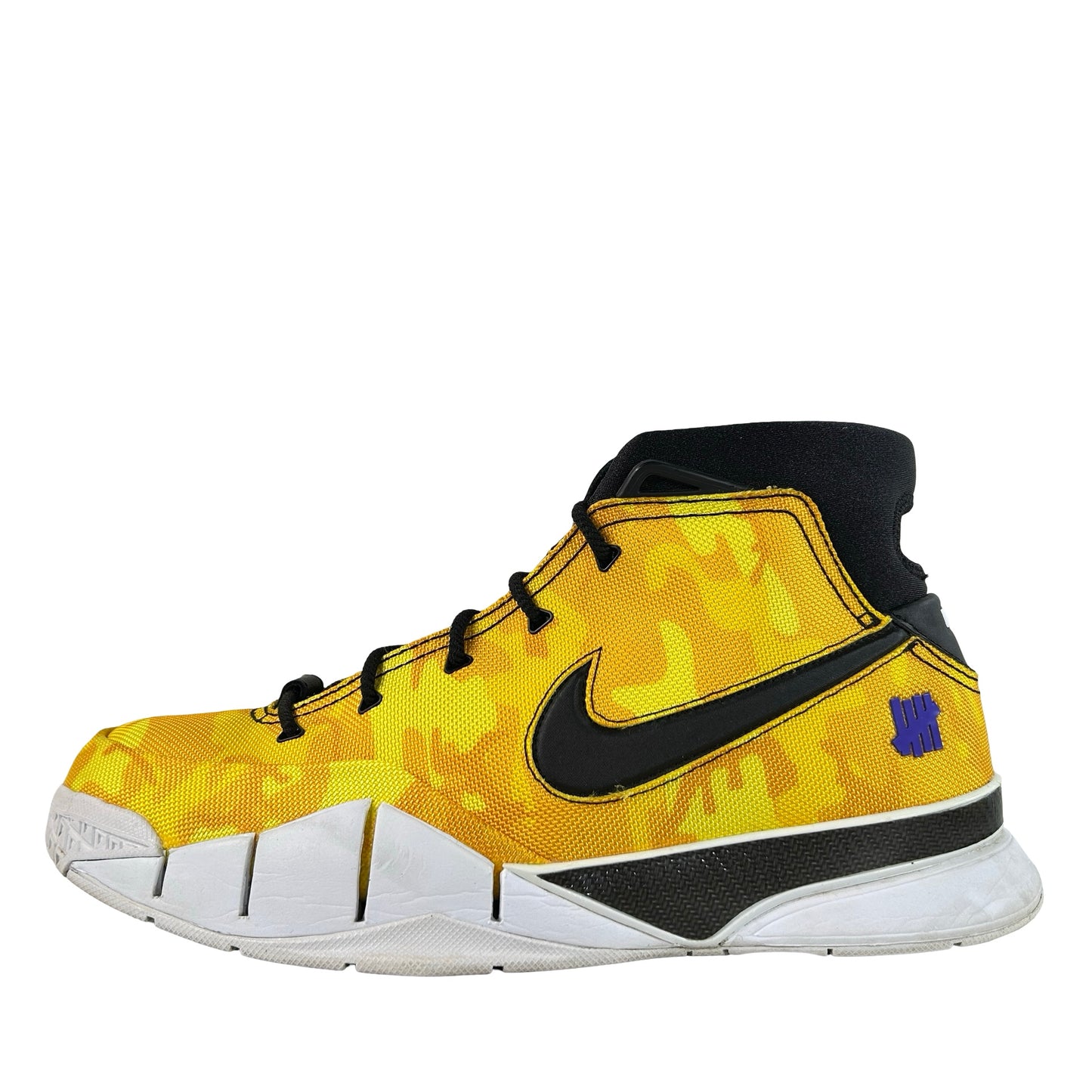BV1207 901 Nike Kobe 1 Protro Undefeated Yellow Camo (La Brea) [USED] - 11 M (Used) (No Insoles)