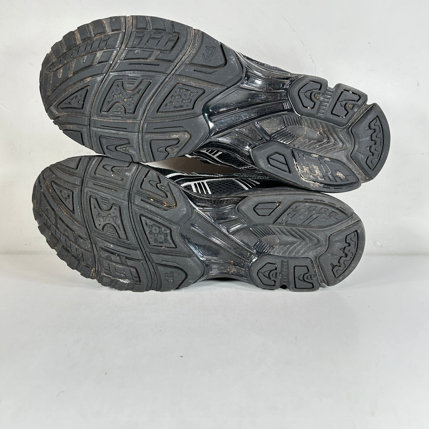1201A019 006 ASICS Gel-Kayano 14 Black Pure Silver [USED] - 13 M (Used)