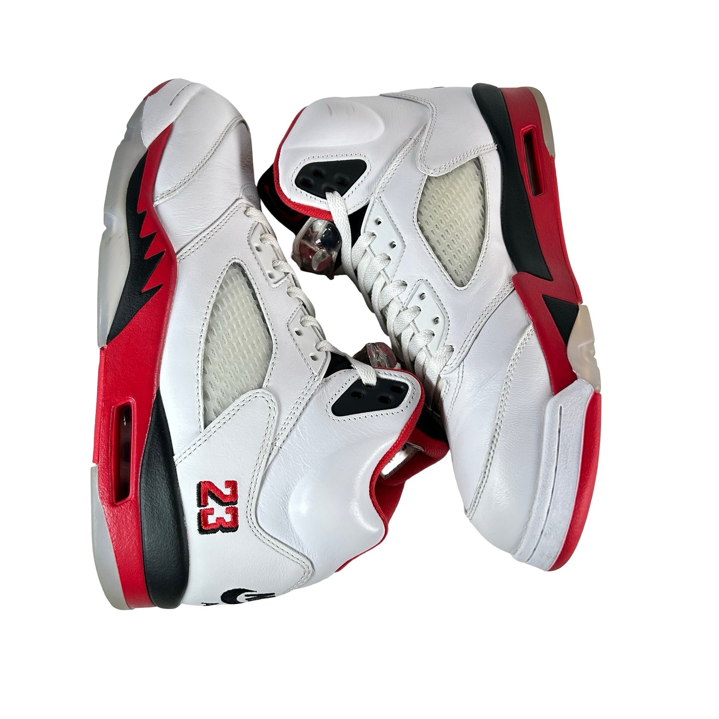 HQ7978 101 Jordan 5 Retro Fire Red Black Tongue (2025) [USED] - 11 M (Used2)