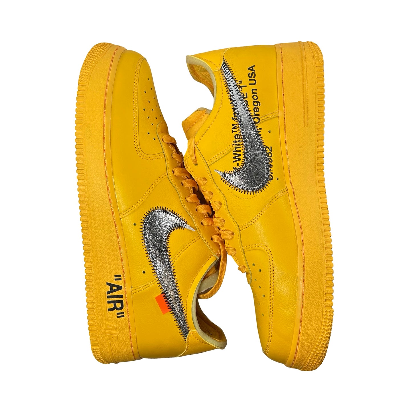 DD1876 700 Nike Air Force 1 Low OFF-WHITE University Gold - 10 M (VVNDS)