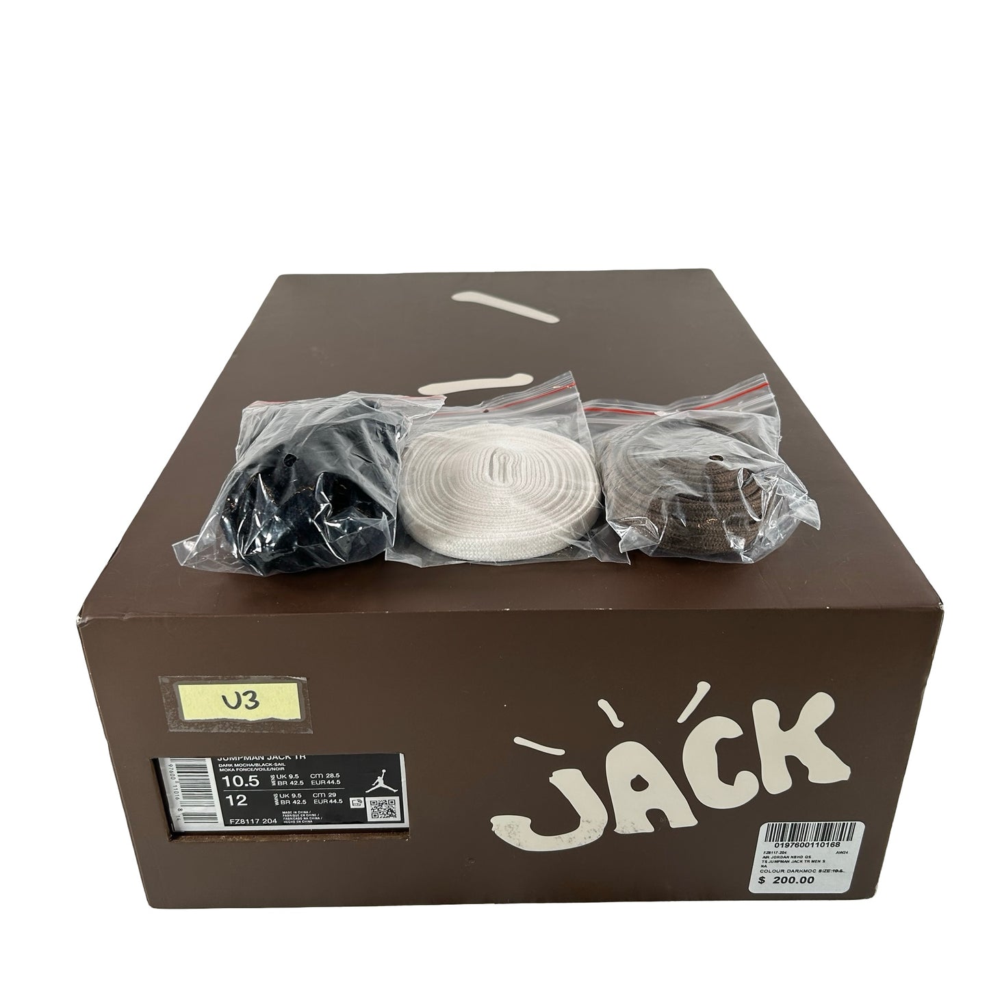 FZ8117 204 Jordan Jumpman Jack TR Travis Scott Dark Mocha [USED] - 10.5 M (Used3)