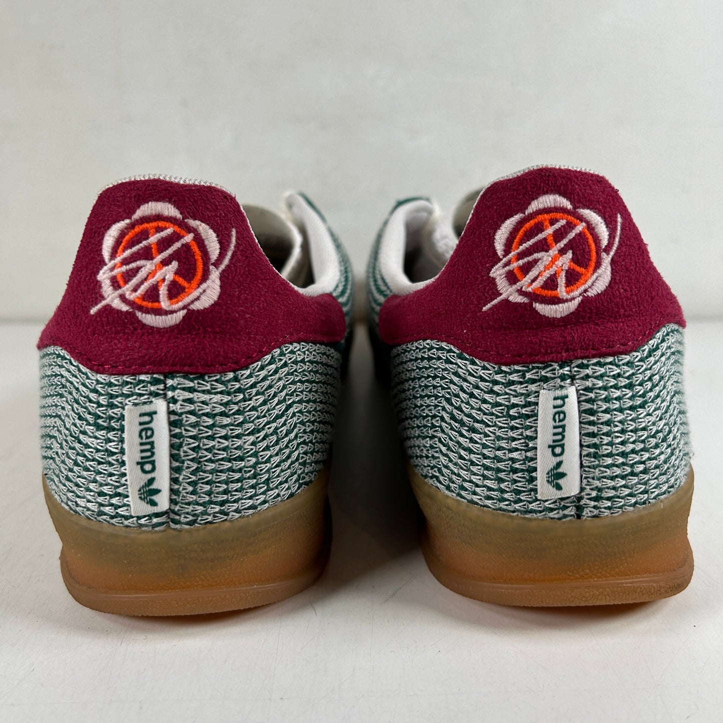 IG1456 adidas Gazelle Indoor Sean Wotherspoon Hemp Green [USED] - 9.5 M (Used) (No Box)