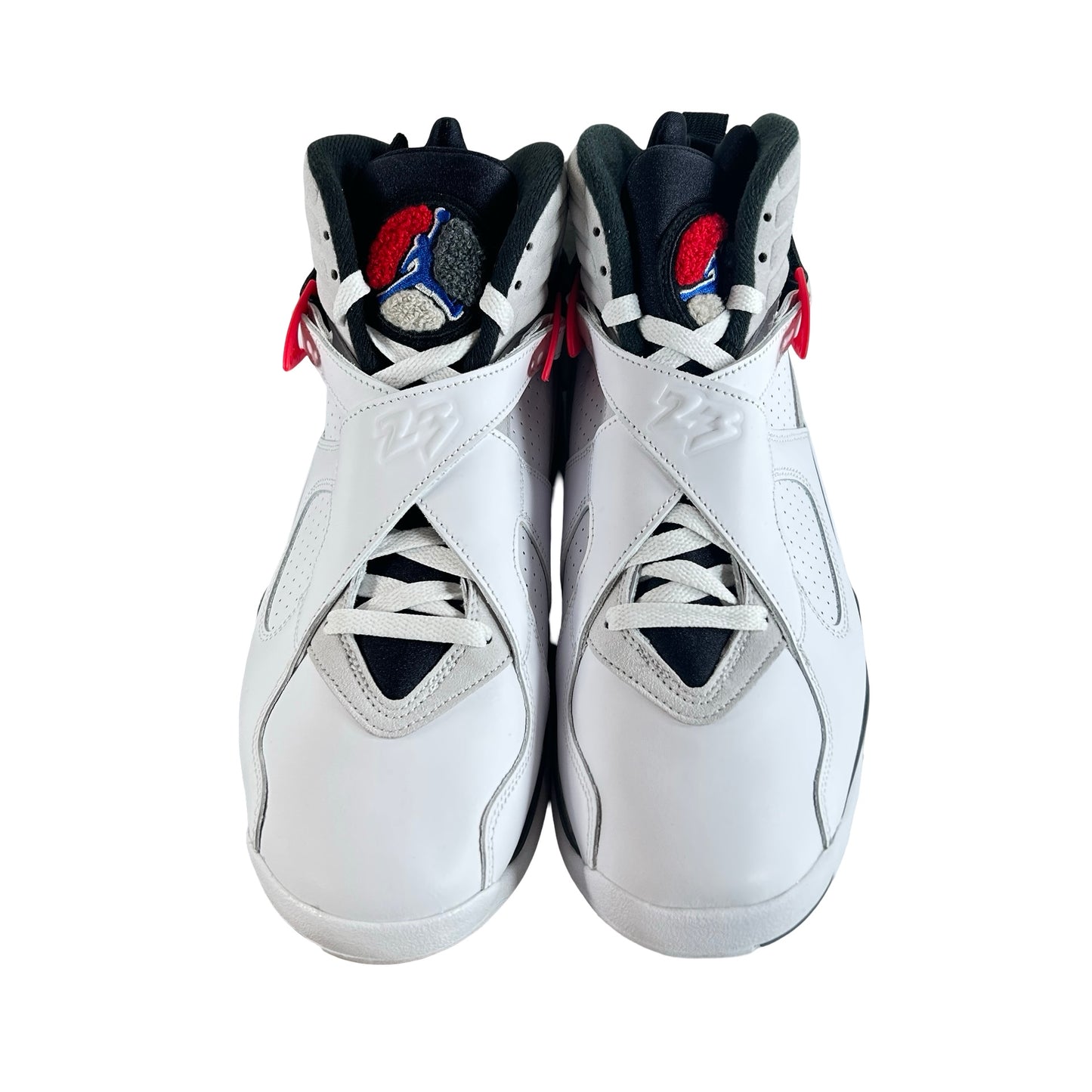 305381 100 Jordan 8 Retro White True Red (2025) [USED] - 10.5 M (Used5)