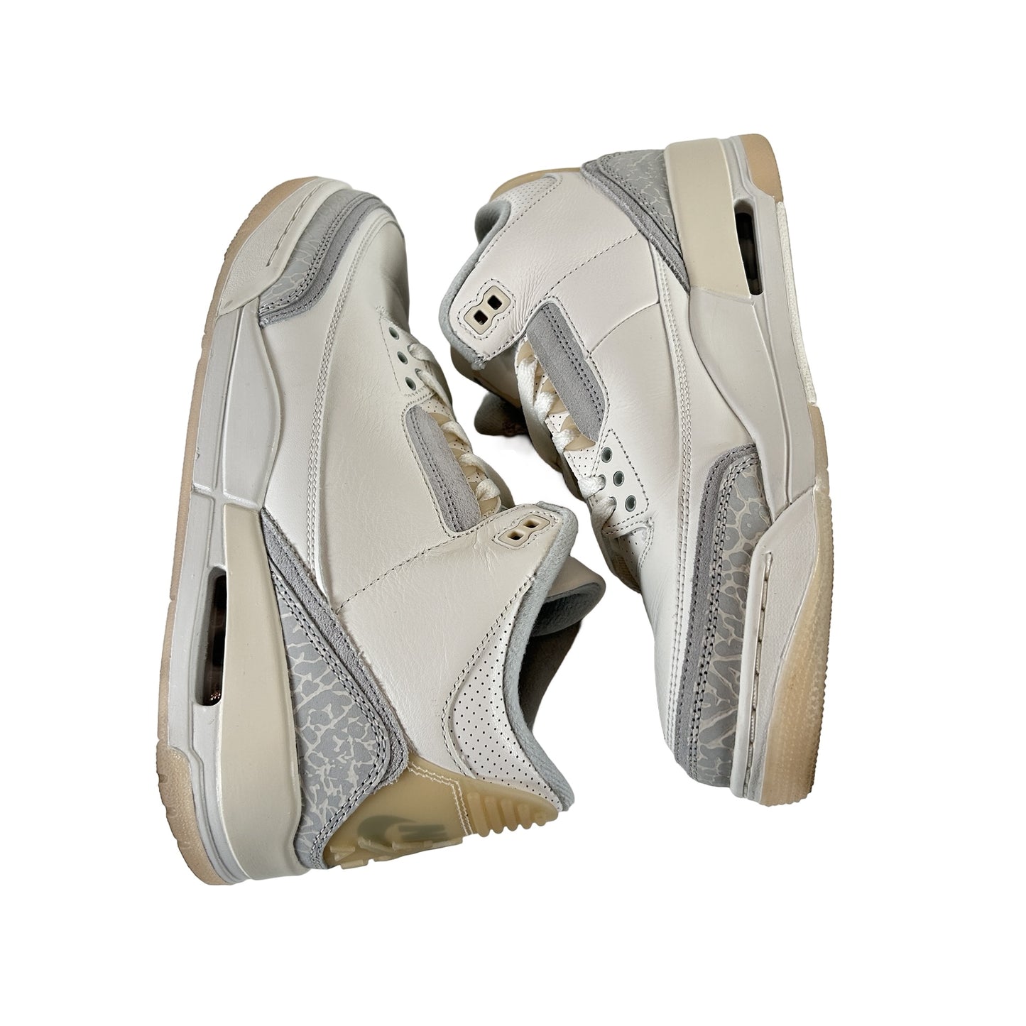FJ9479 100 Jordan 3 Retro Craft Ivory [USED] - 9 M (Used3)