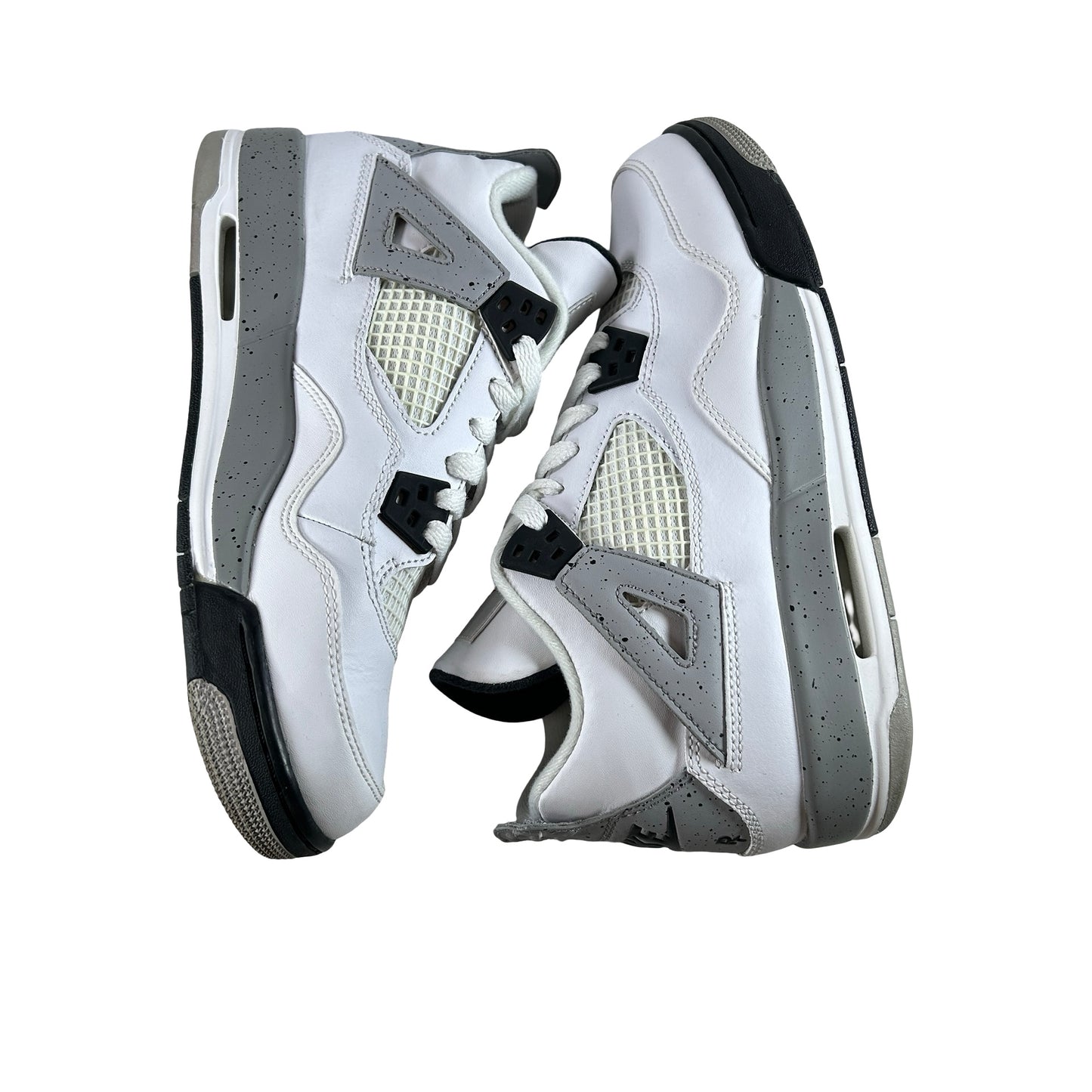 836016 192 Jordan 4 White Cement GS [USED] - 6 Y (Used3)