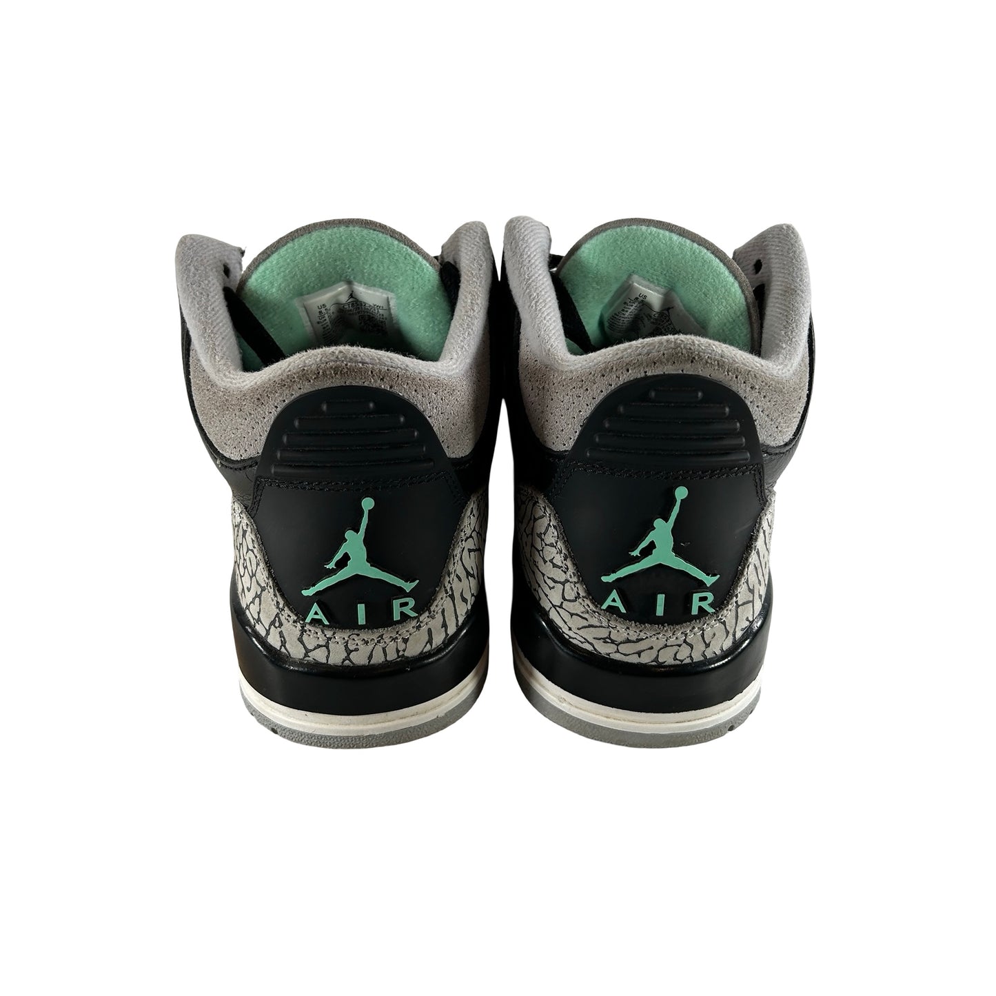 CT8532 031 Jordan 3 Retro Green Glow [USED] - 8.5 M (Used2) (No Box2)