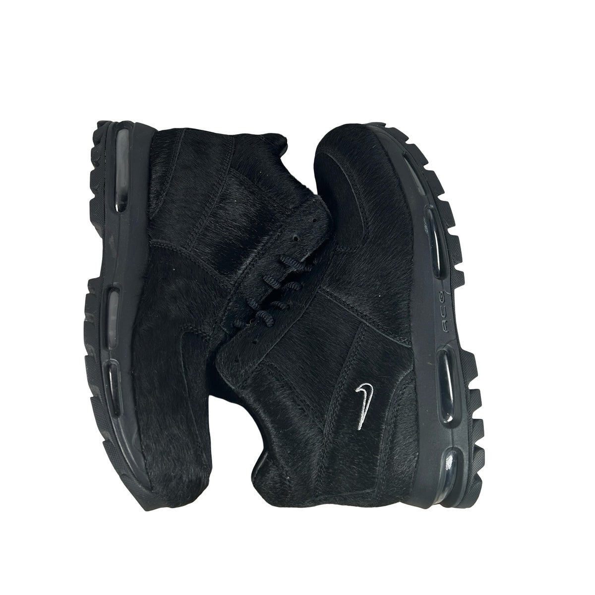 IO4635 001 Nike Air Max Goadome Black Pony Hair [USED] - 10.5 M (Used2)