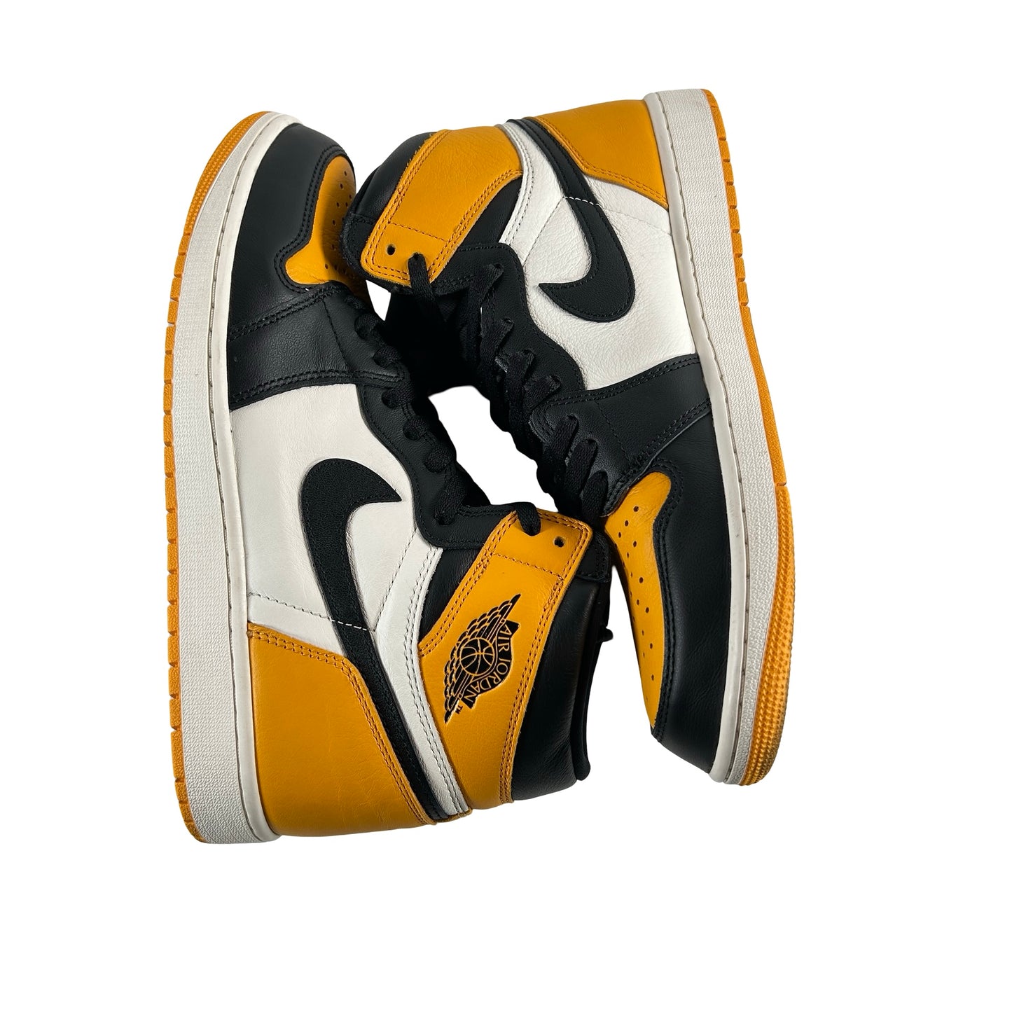 555088 711 Jordan 1 Retro High OG Yellow Toe [USED] - 13 M (Used4)