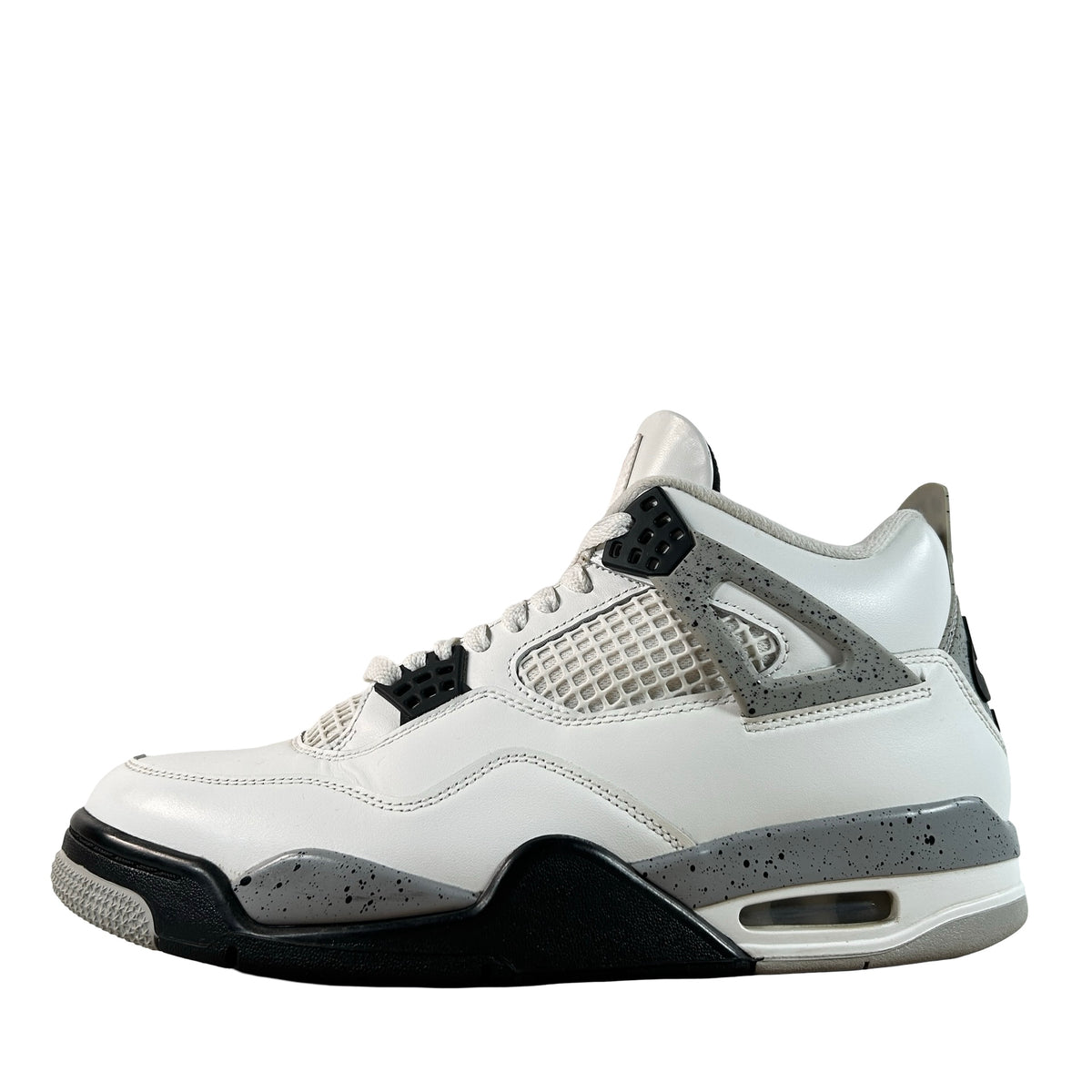 FV5029 100 Jordan 4 Retro White Cement (2025) [USED] - 9.5 M (Used2) (No Box2)