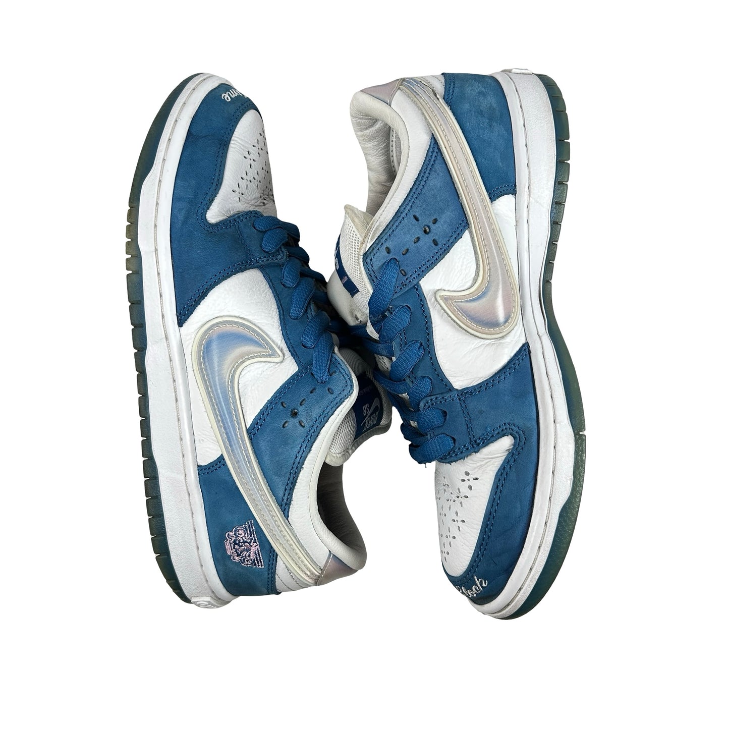 FN7819 400 Nike SB Dunk Low Born X Raised One Block At A Time [USED] - 7 M (Used)