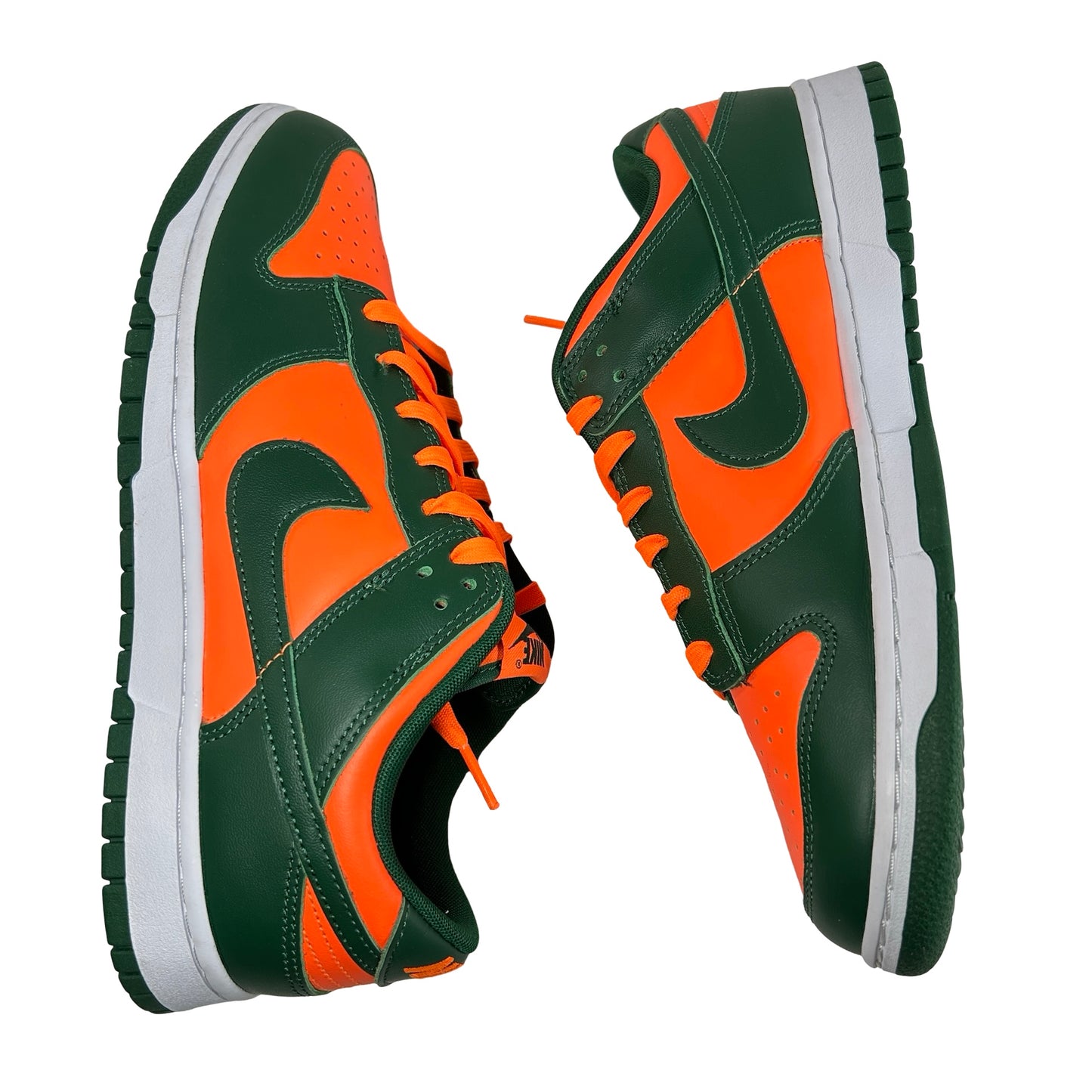DD1391 300 Nike Dunk Low Retro Miami Hurricanes [USED] - 10.5 M (Used)