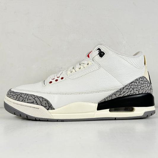 DN3707 100 Jordan 3 Retro White Cement Reimagined [USED] - 10 M (Used4)