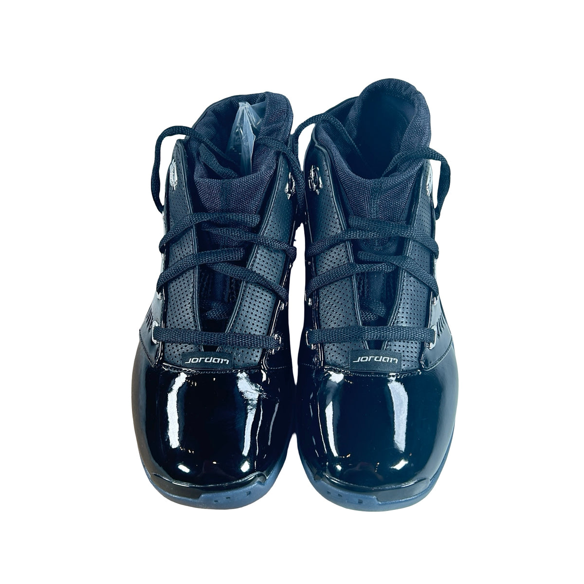 IV7640 001 Air Jordan 17 Low Black Patent [USED] - 9 M (Used)