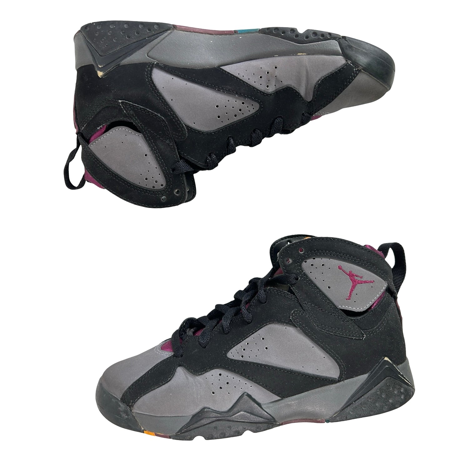 304774 034 Jordan 7 Retro Bordeaux (2015) (GS) [USED] - 5 Y (Used) (Missing one insole)