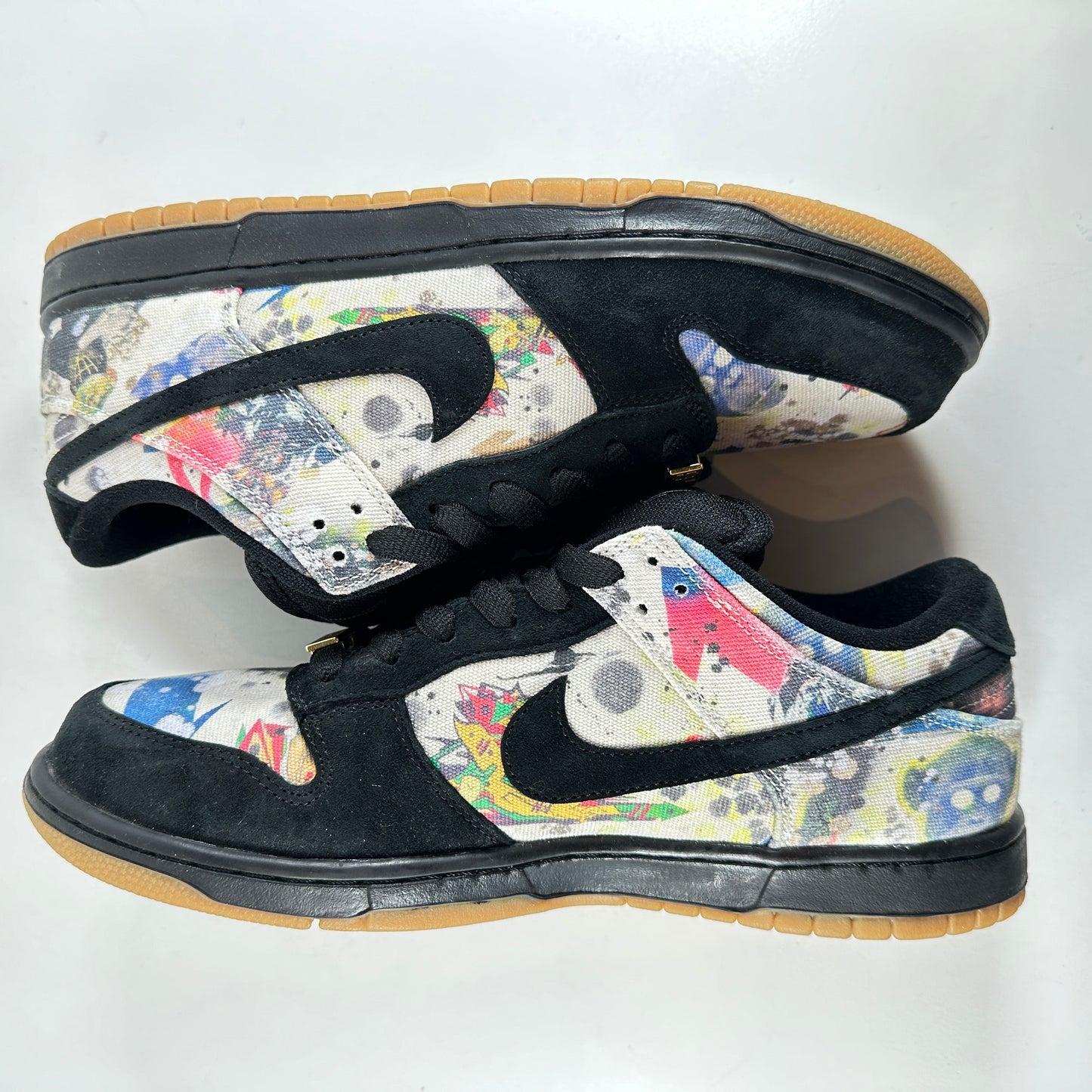 FD8778 001 Nike SB Dunk Low Supreme Rammellzee [USED] - 11.5 M (Used)