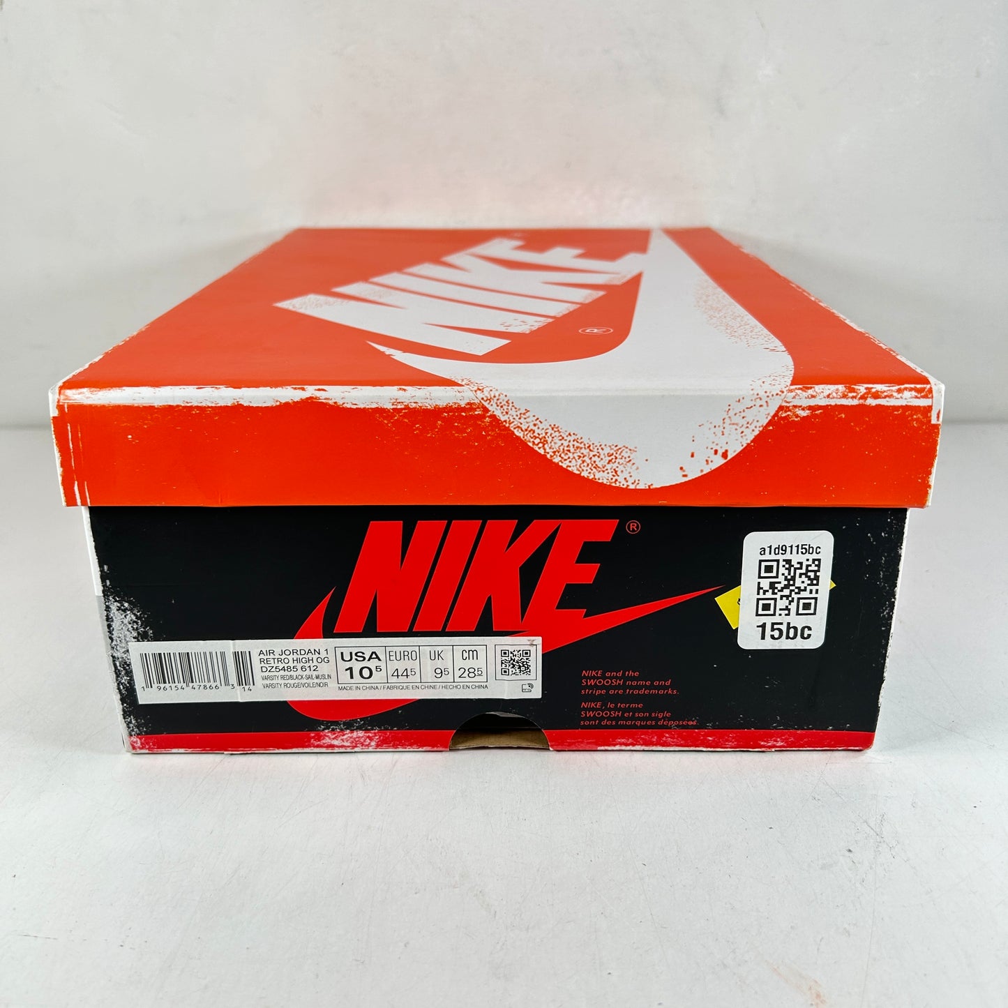 DZ5485 612 Jordan 1 Retro High OG Chicago Lost And Found [USED] - 10.5 M (VNDS)