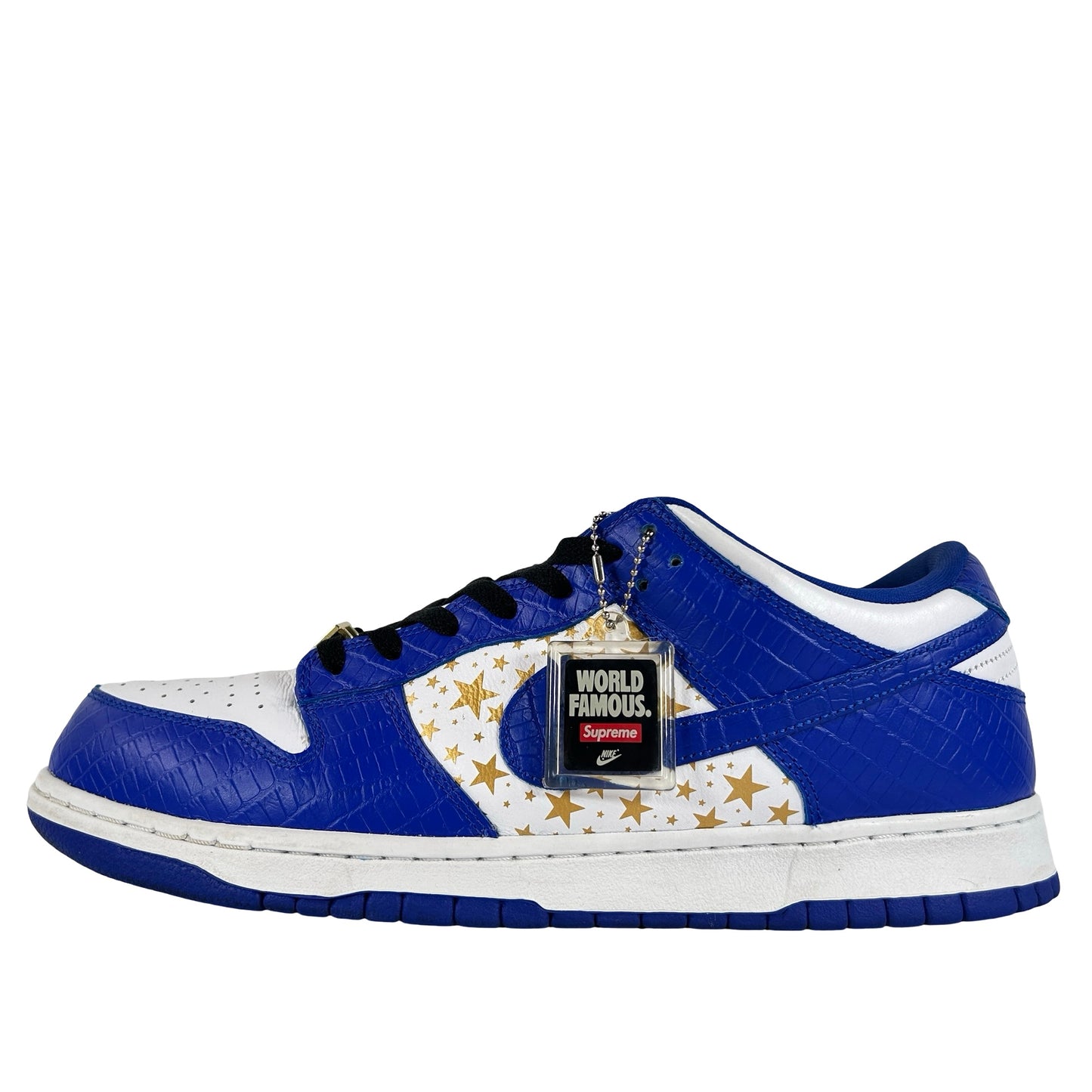 DH3228 100 Nike SB Dunk Low Supreme Stars Hyper Royal (2021) [USED] - 12 M (Used)