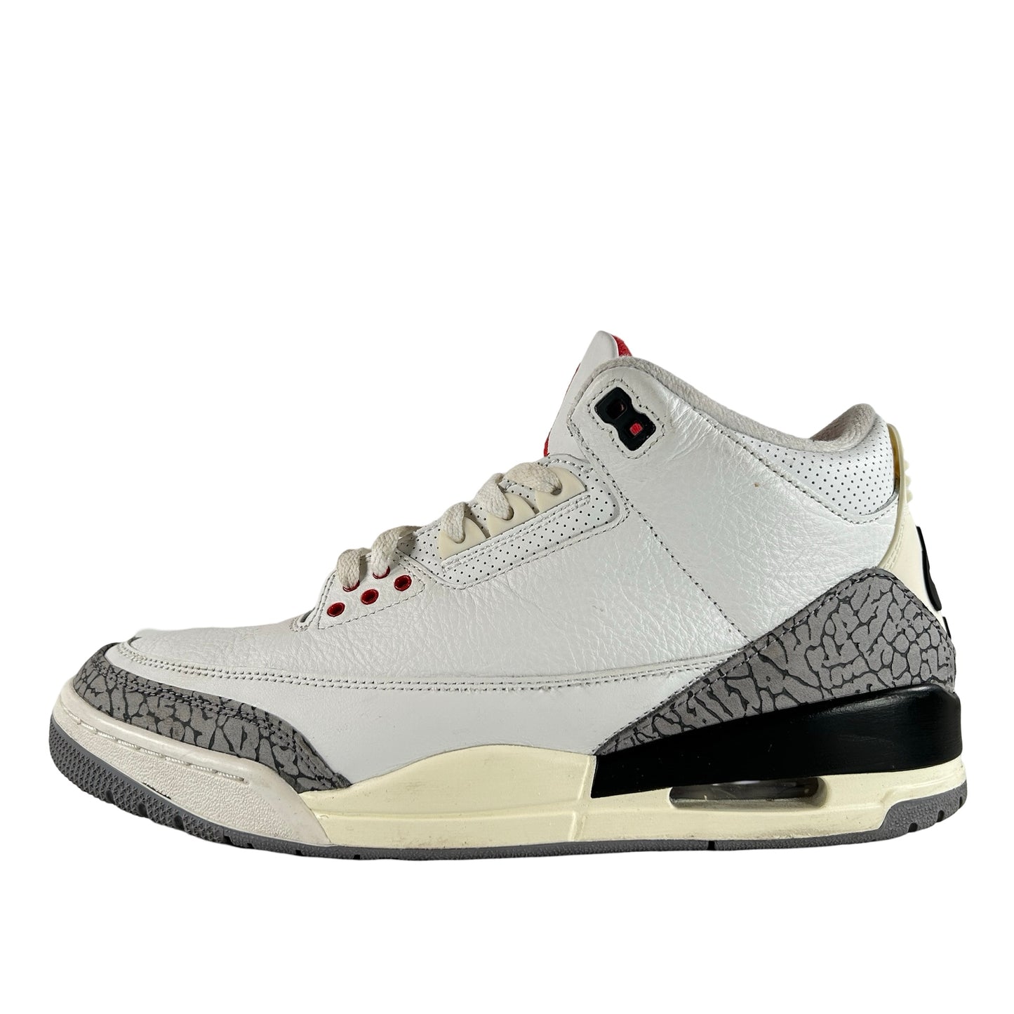 DN3707 100 Jordan 3 Retro White Cement Reimagined [USED] - 10.5 M (Used) (No Lid)