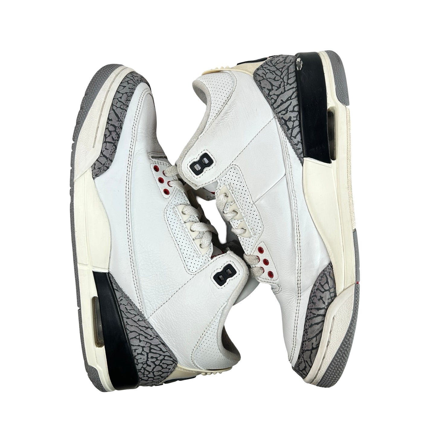 DN3707 100 Jordan 3 Retro White Cement Reimagined [USED] - 8.5 M (Used3) (No Box)