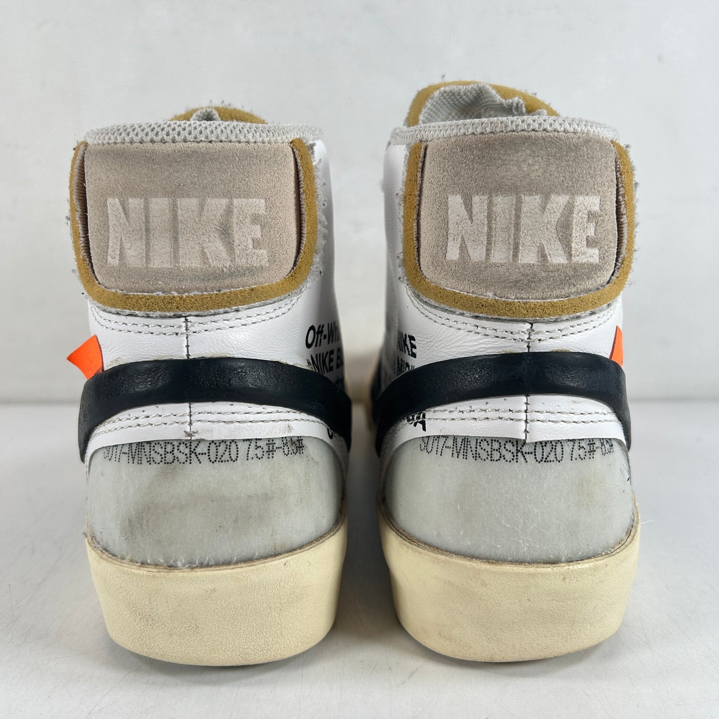 AA3832 100 Nike Blazer Mid Off-White [USED] - 8 M (Used)