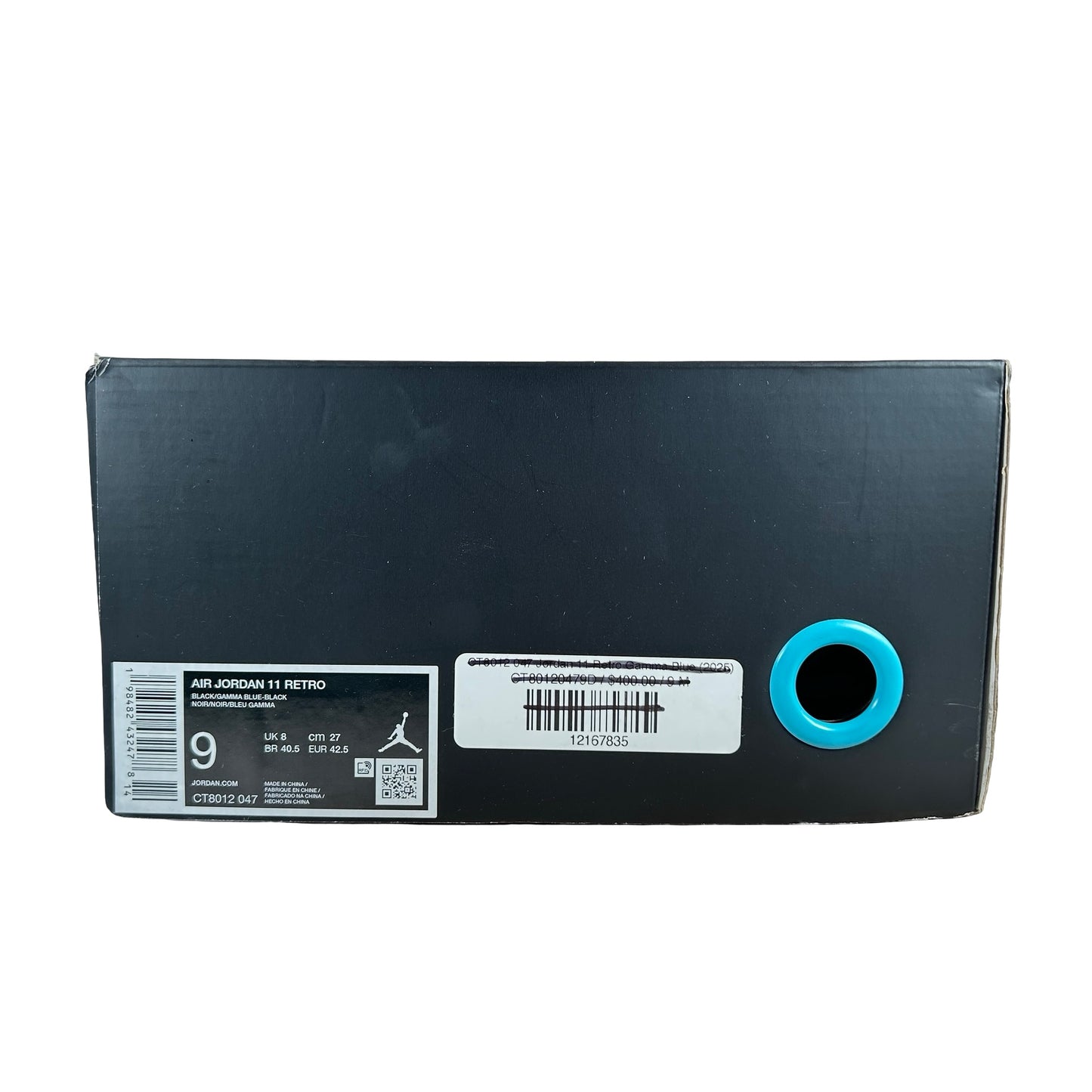 CT8012 047 Jordan 11 Retro Gamma Blue (2025) [USED] - 9 M (Used)