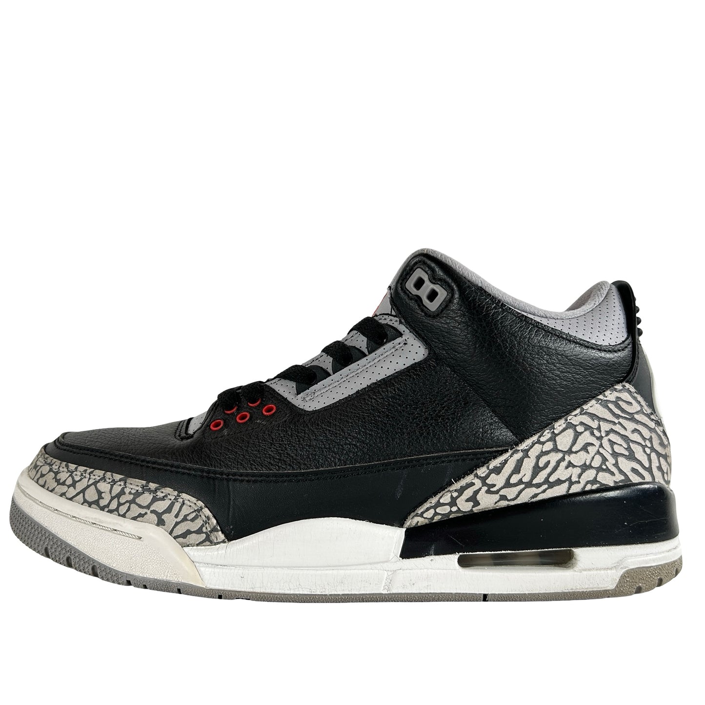 854262 001 Jordan 3 Black Cement 2018 [USED] - 10 M (Used3) (No Box3)