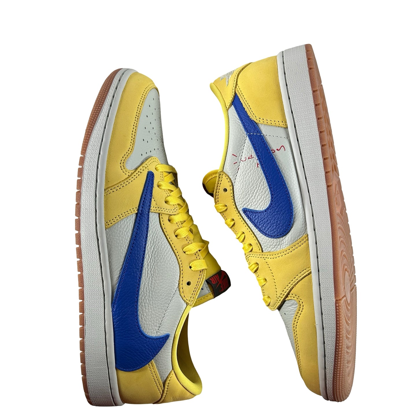 DZ4137 700 Jordan 1 Retro Low OG SP Travis Scott Canary (Women's) [USED] - 12.5 W (Used2)