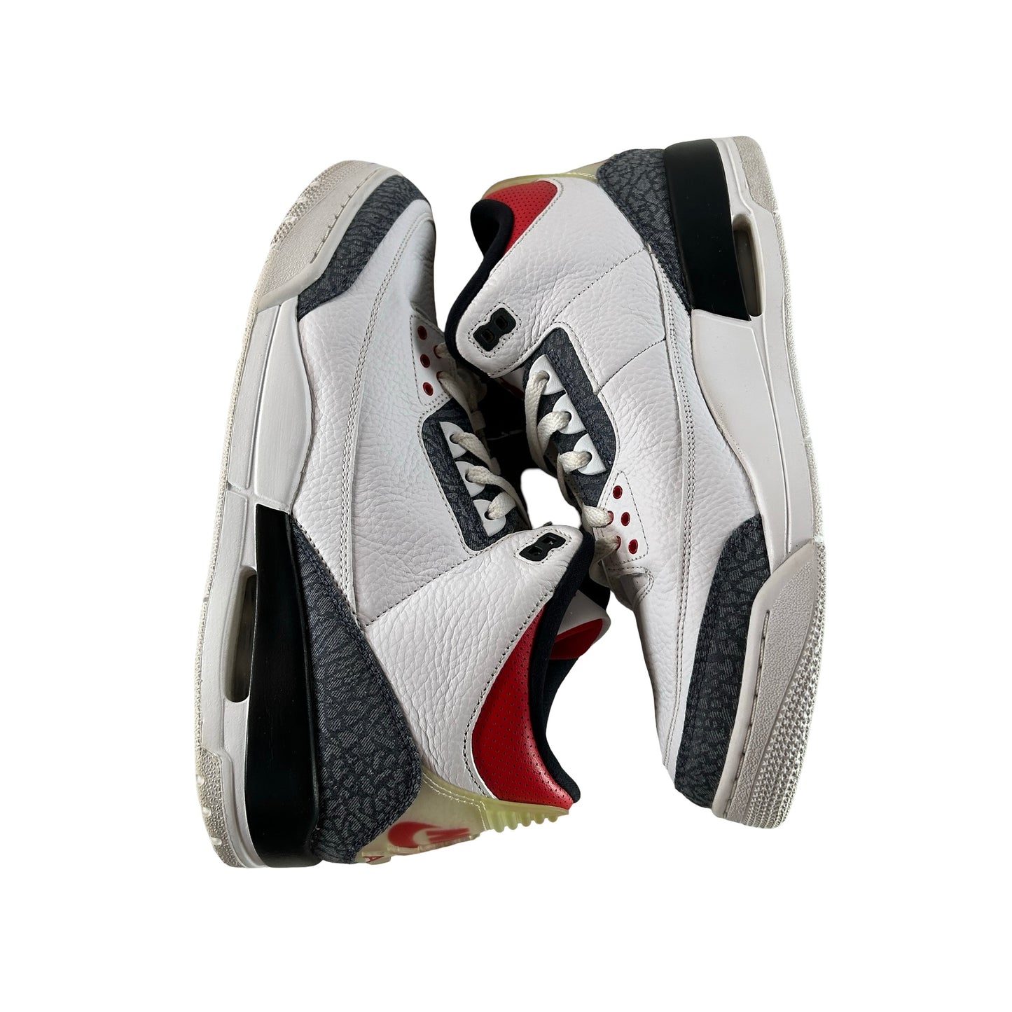 CZ6431 100 Jordan 3 Retro SE Fire Red Denim (2020) [USED] - 13 M (Used) (Replace Box)
