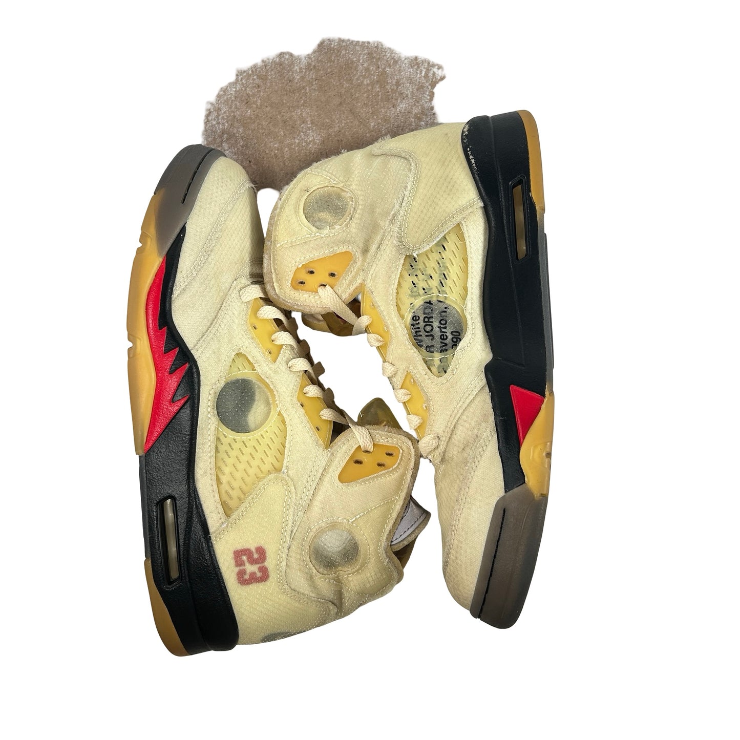 DH8565 100 Jordan 5 Off-White Sail [USED] - 11 M (Used4)