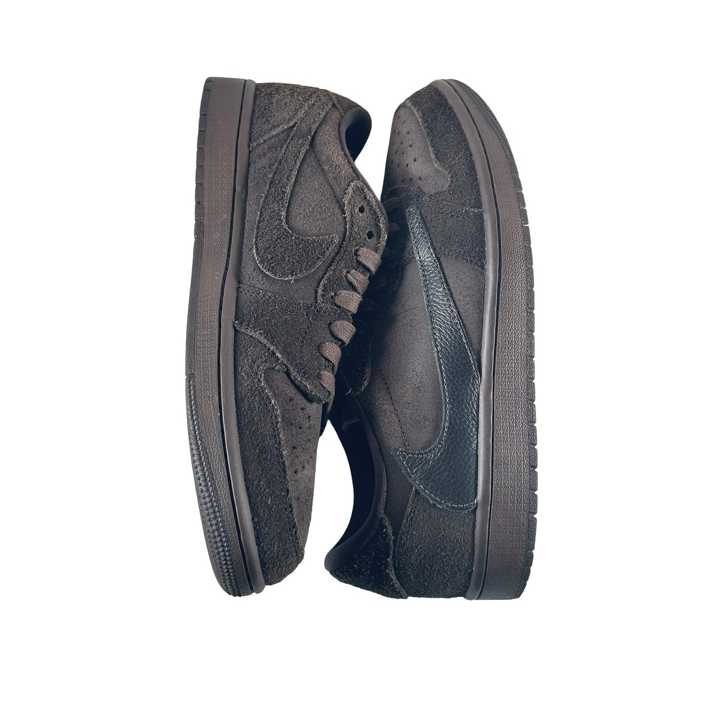 DM7866 202 Jordan 1 Retro Low OG SP Travis Scott Velvet Brown [USED] - 8 M (Used2) (No Box2)