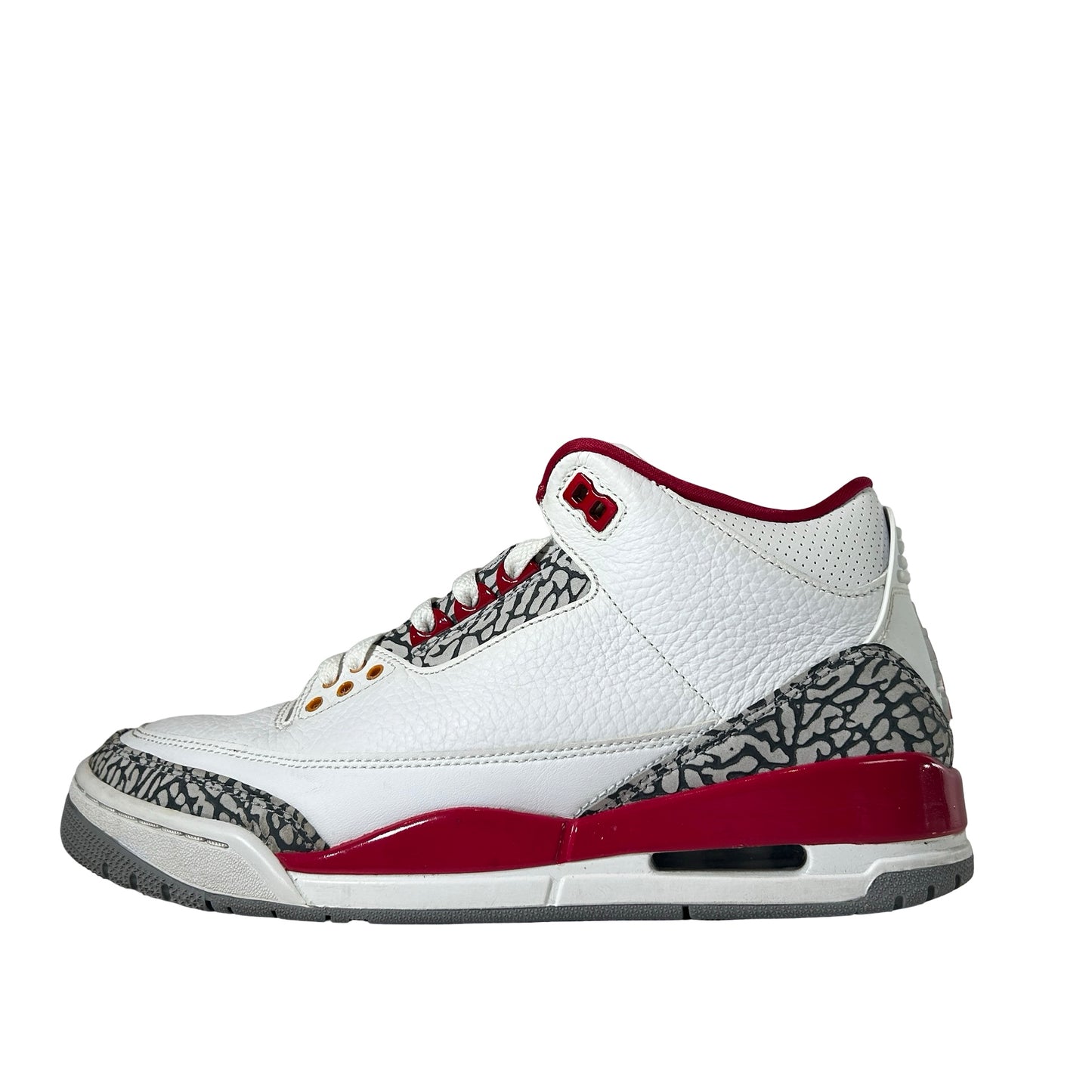 CT8532 126 Jordan 3 Retro Cardinal Red [USED] - 8.5 M (Used)