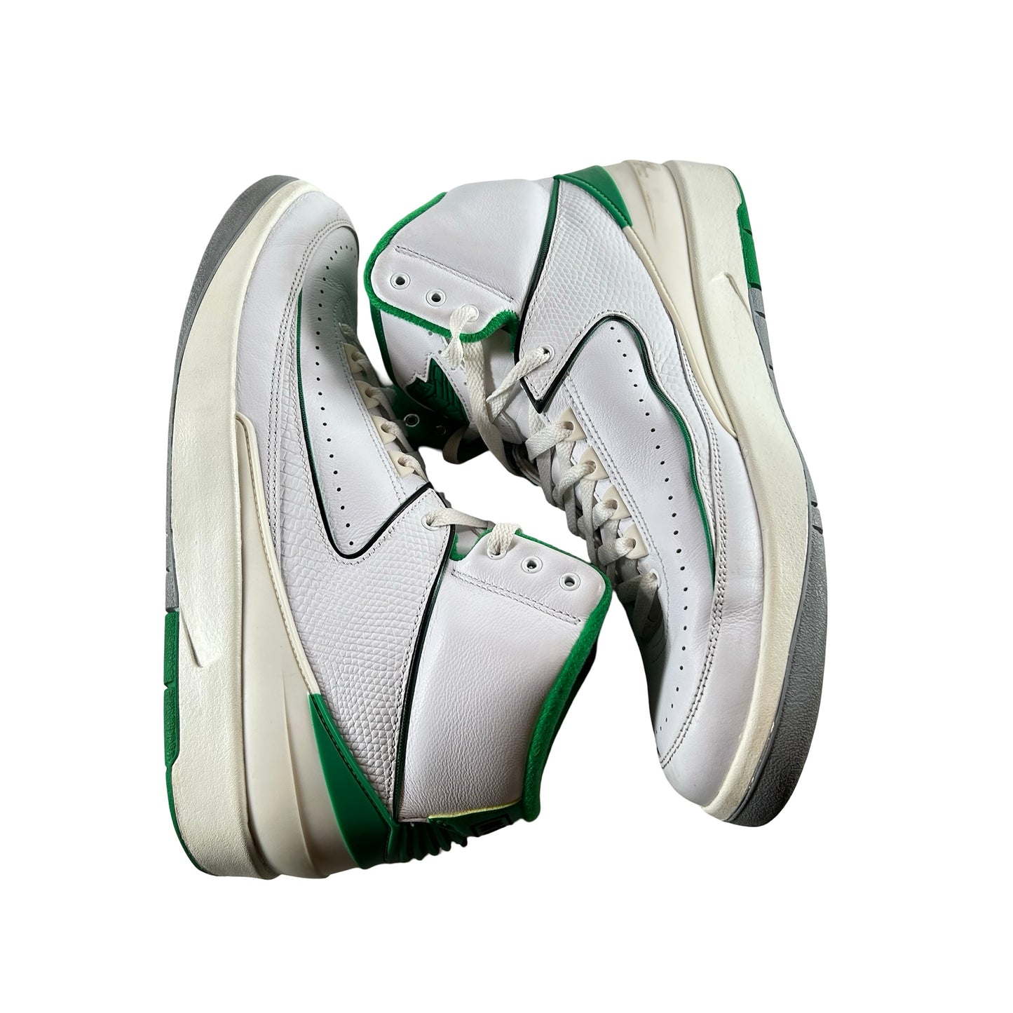 DR8884 103 Jordan 2 Retro Lucky Green - 11 M (Used3)