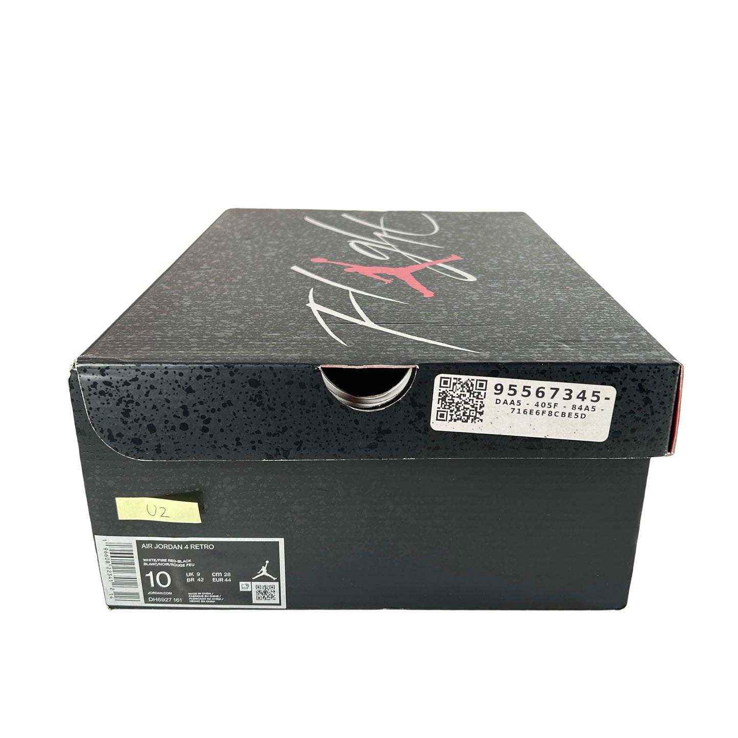 DH6927 161 Jordan 4 Retro Red Cement [USED] - 10 M (Used2)