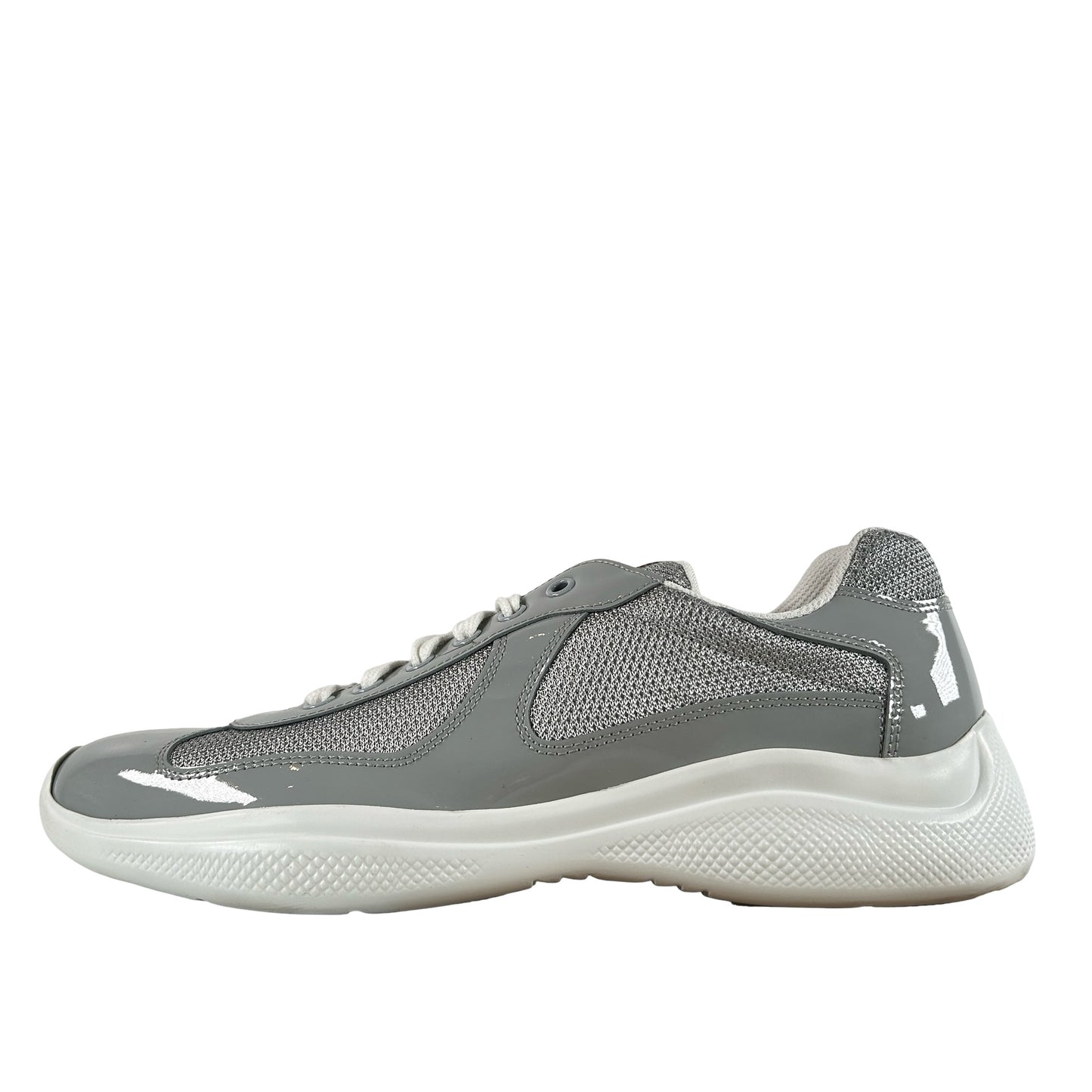 4E3400 ASZ F0I79 F G000 Prada America's Cup Pearl Silver [USED] - Prada 7 (Used) (No Box)
