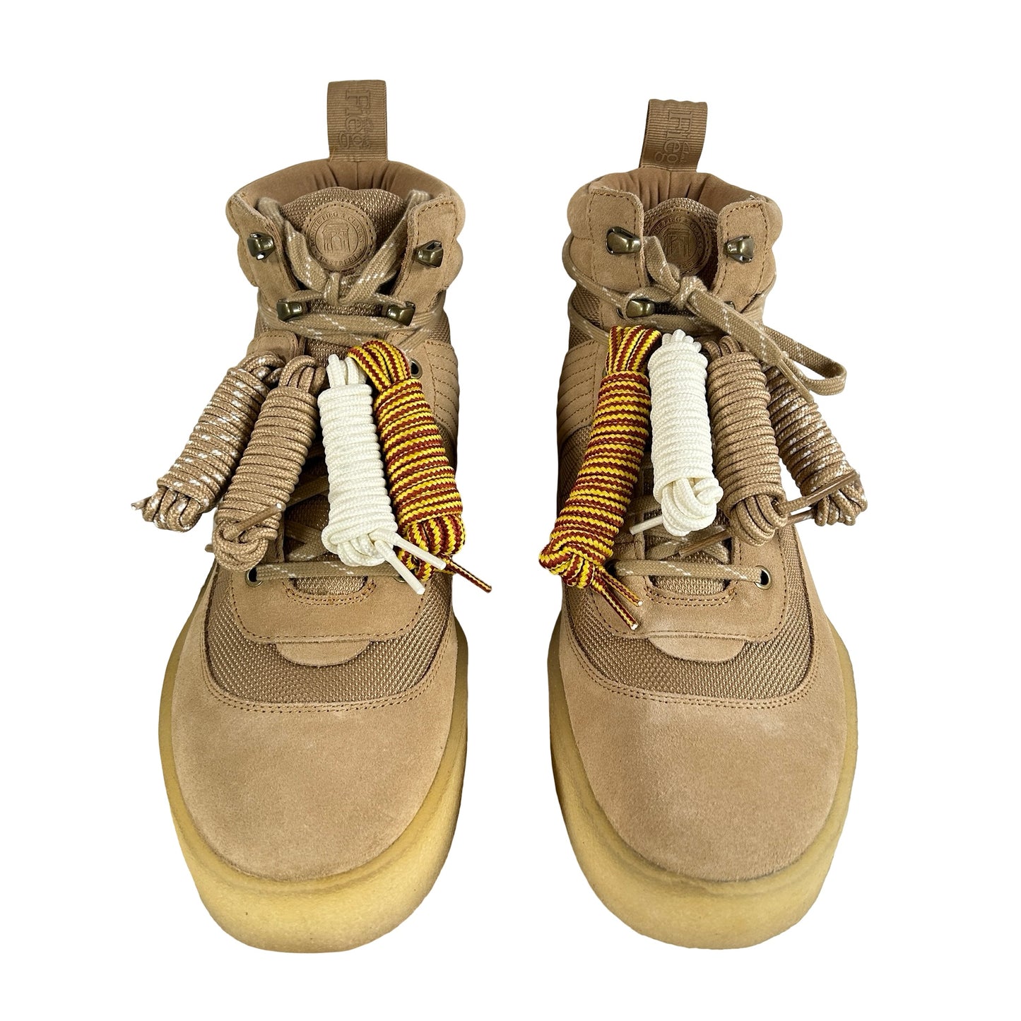 26176618 Clarks Originals Rushden Boot Ronnie Fieg 8th Street Shearling Tan [USED] - 12 M (Used)