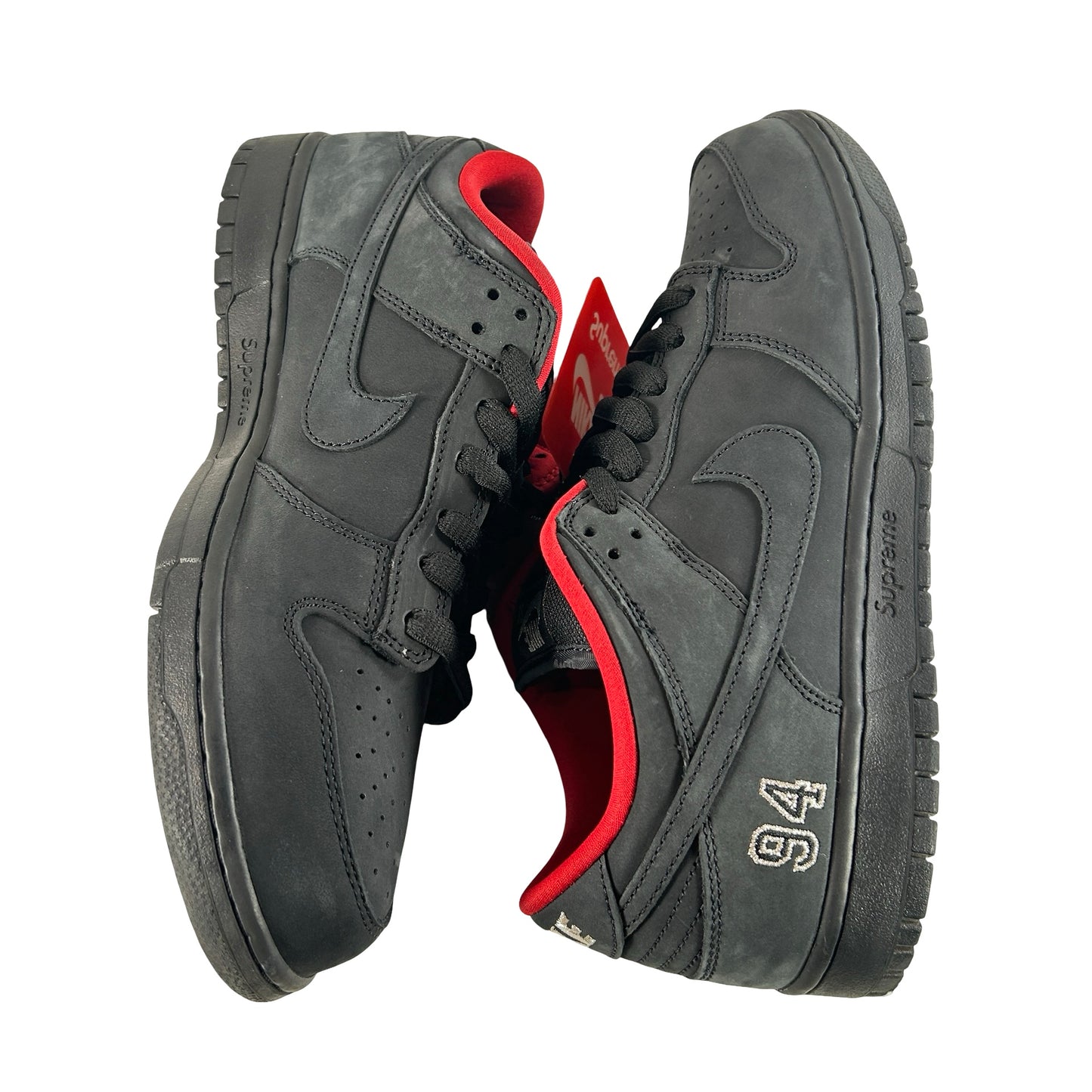 HQ8487 001 Nike SB Dunk Low Supreme 94 Black [USED] - 10.5 M (Used)