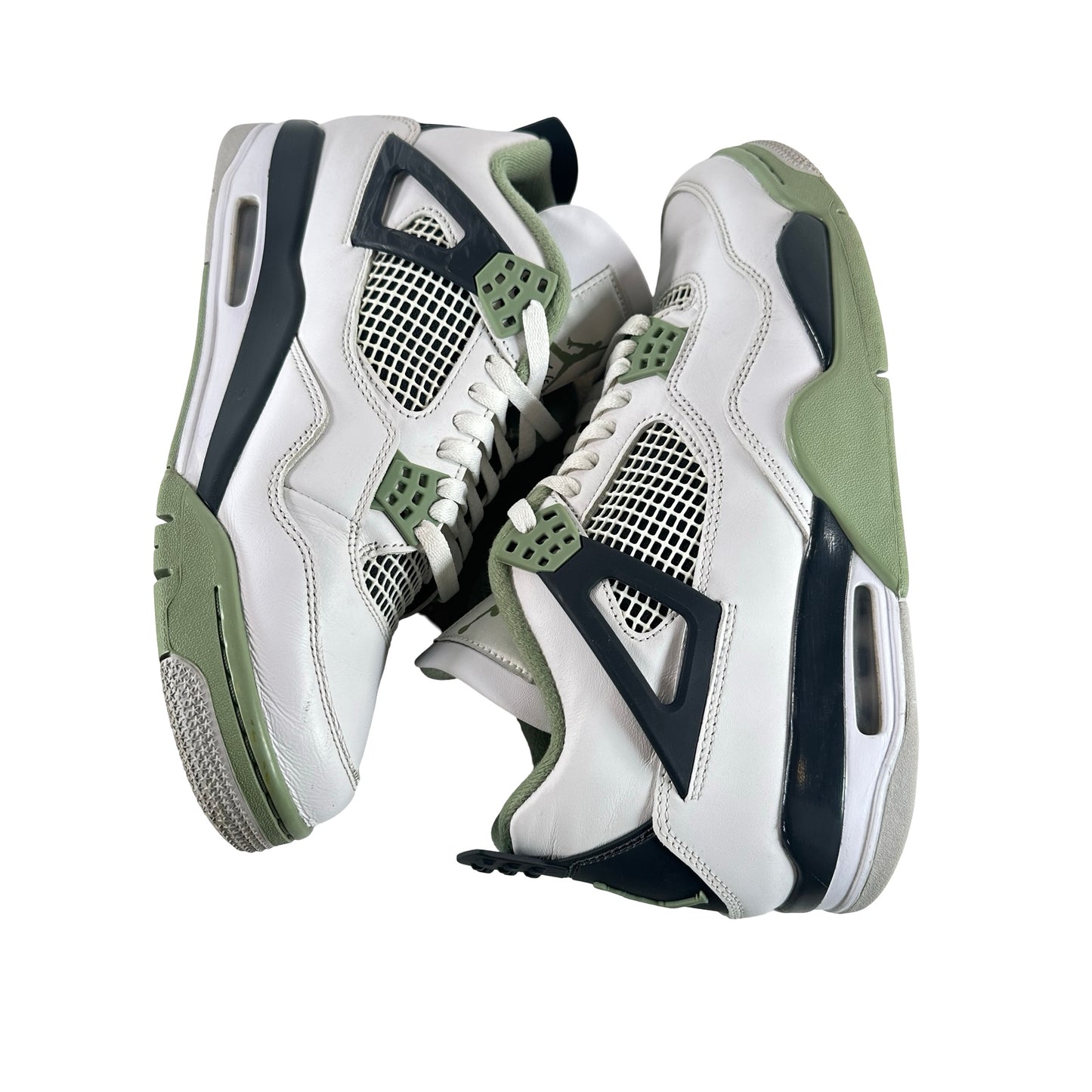 AQ9129 103 Jordan 4 Retro Espuma de mar (W)