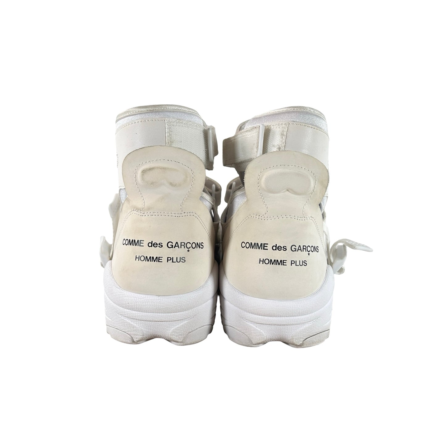 DH0199 100 Nike Air Carnivore Comme des Garcons Homme Plus White [USED] - 12 M (Used) (No Box)