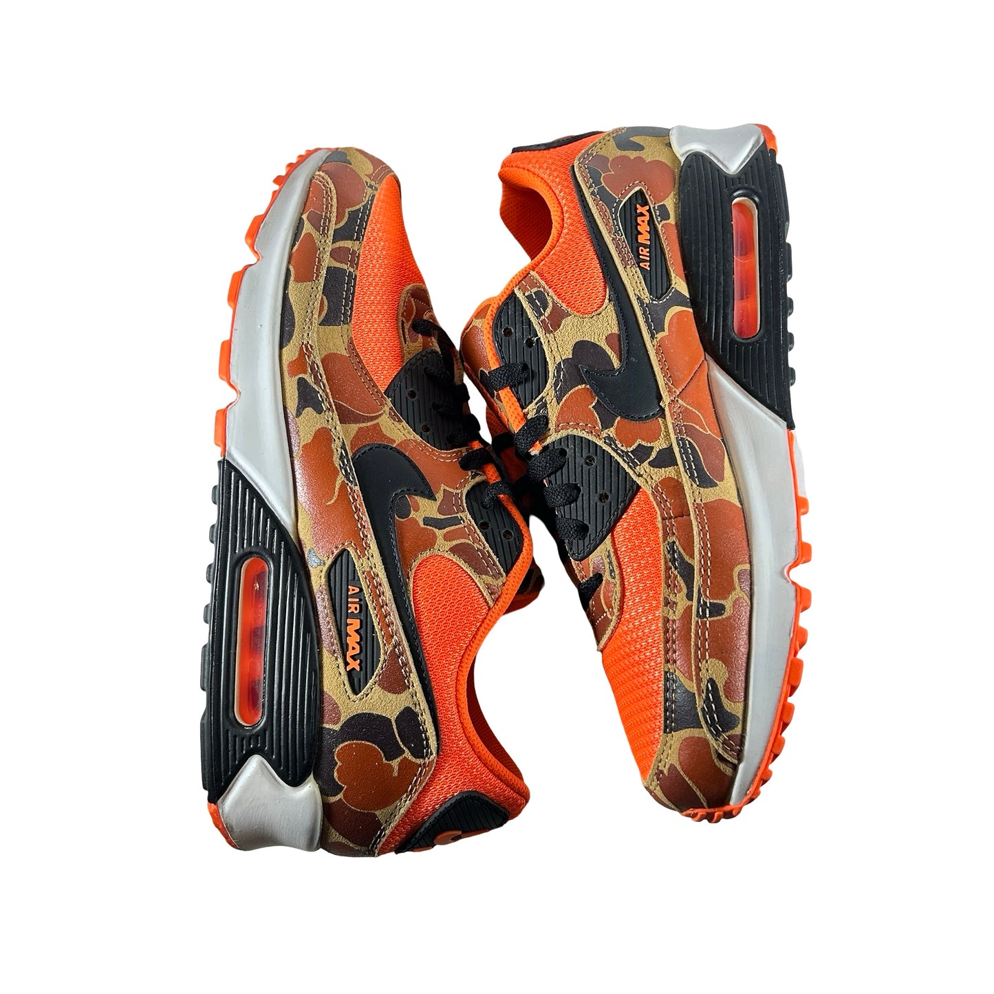 CW4039 800  Nike Air Max 90 Duck Camo Orange [USED] - 10 M (Used)