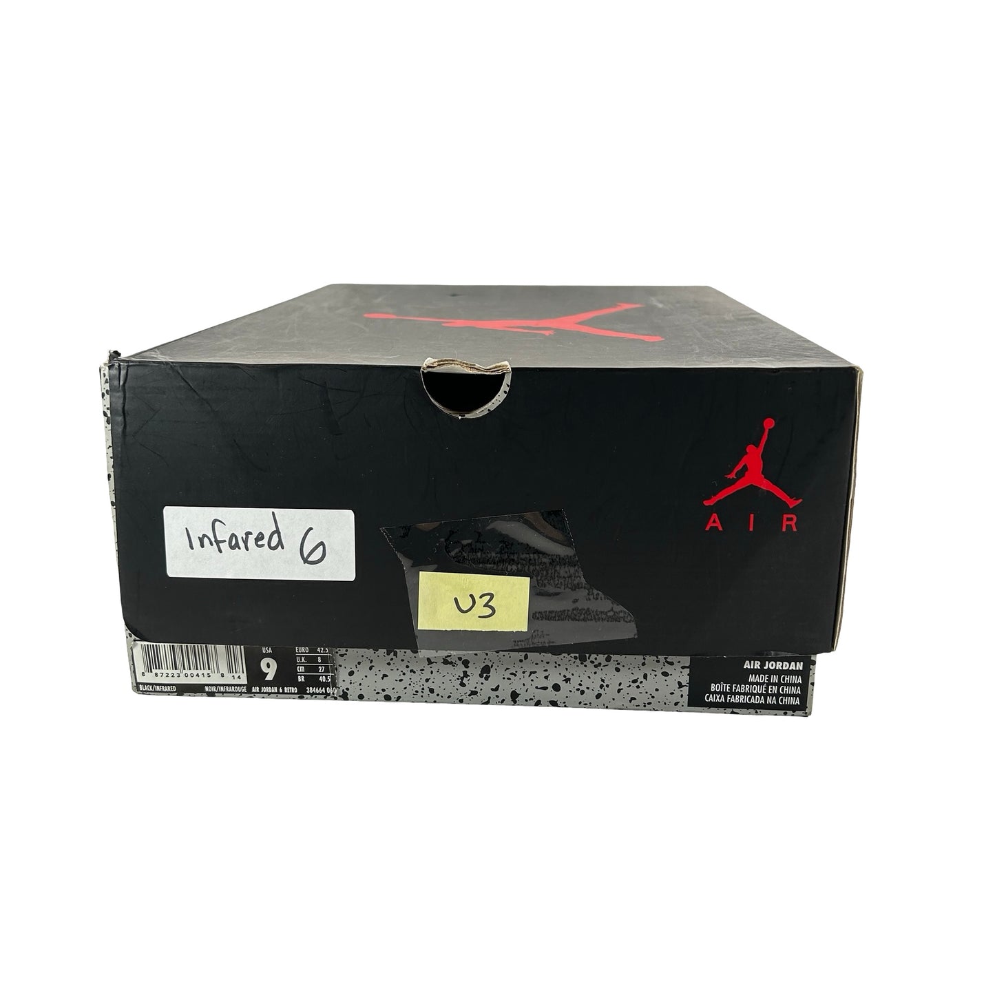 384664 060 Jordan 6 Infrared [USED] - 9 M (Used3)