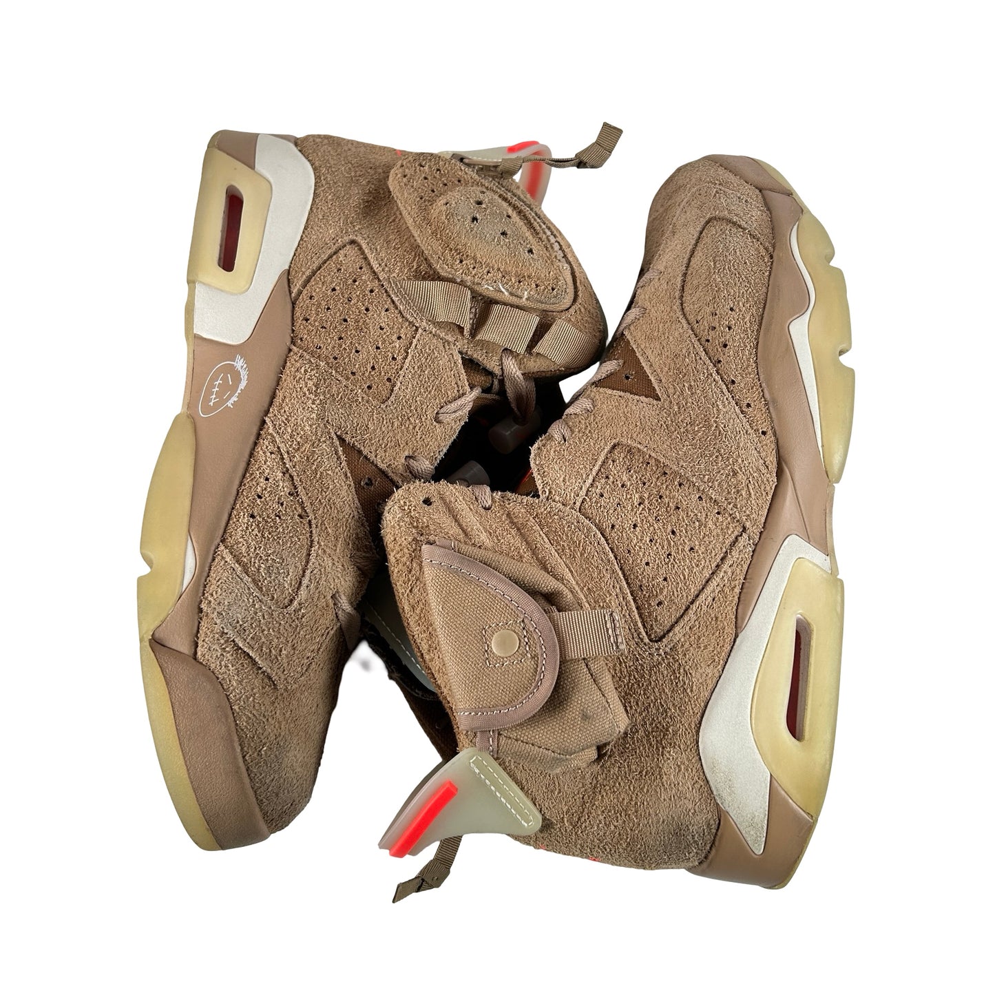 DH0690 200 Jordan 6 Retro Travis Scott British Khaki [USED] - 9.5 M (Used6)