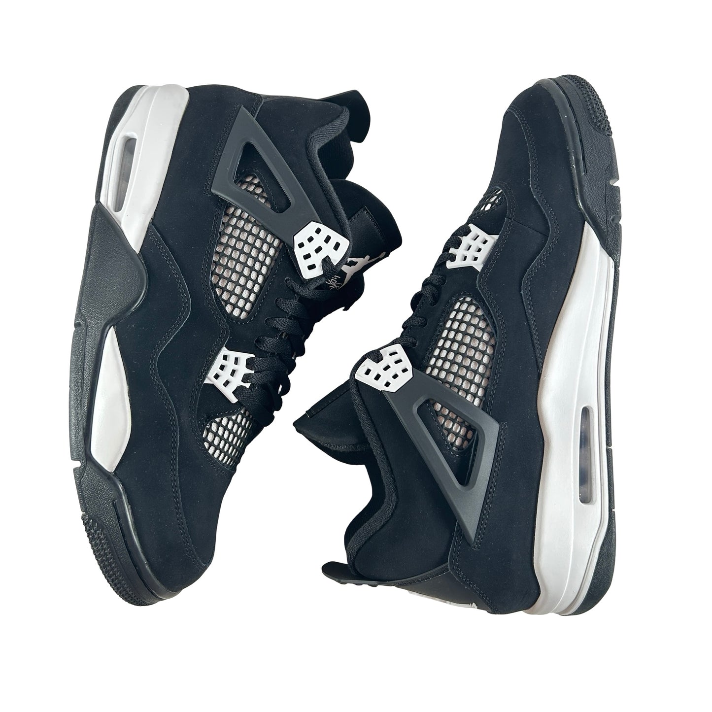 FQ8138 001 Air Jordan 4 Retro White Thunder [USED] - 12 M (VNDS3)