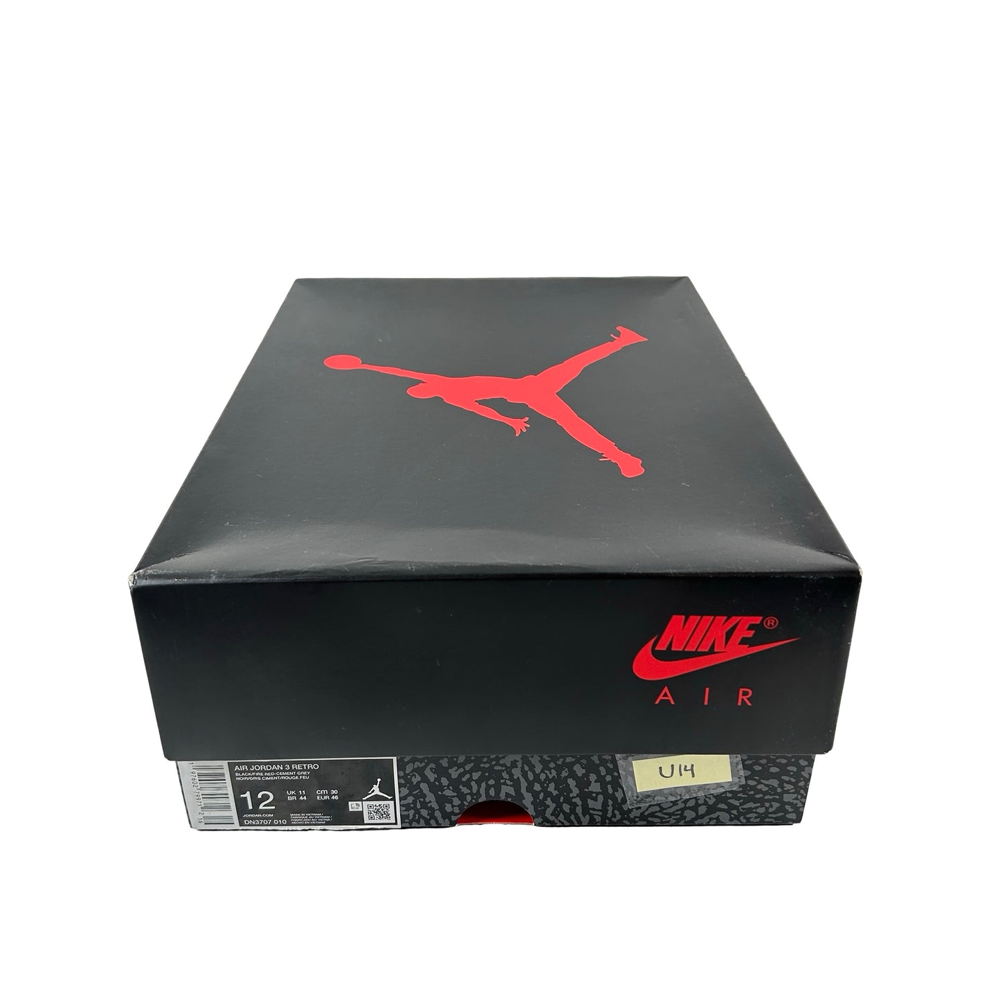 DN3707 010 Jordan 3 Retro Black Cement Reimagined (2024) [USED] - 12 M (Used14)